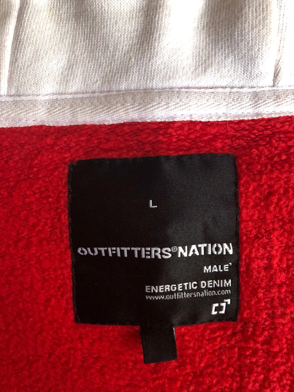 Sudadera de cremallera con capucha de hombre Outfitters Nation talla L – Outfitters Nation – taille L 2