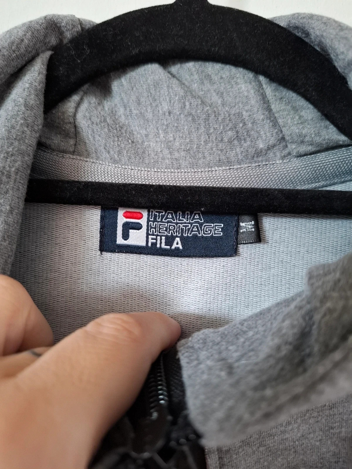 Sudadera con Cremallera Fila Italia Heritage (Talla M) – FILA – taille M 3