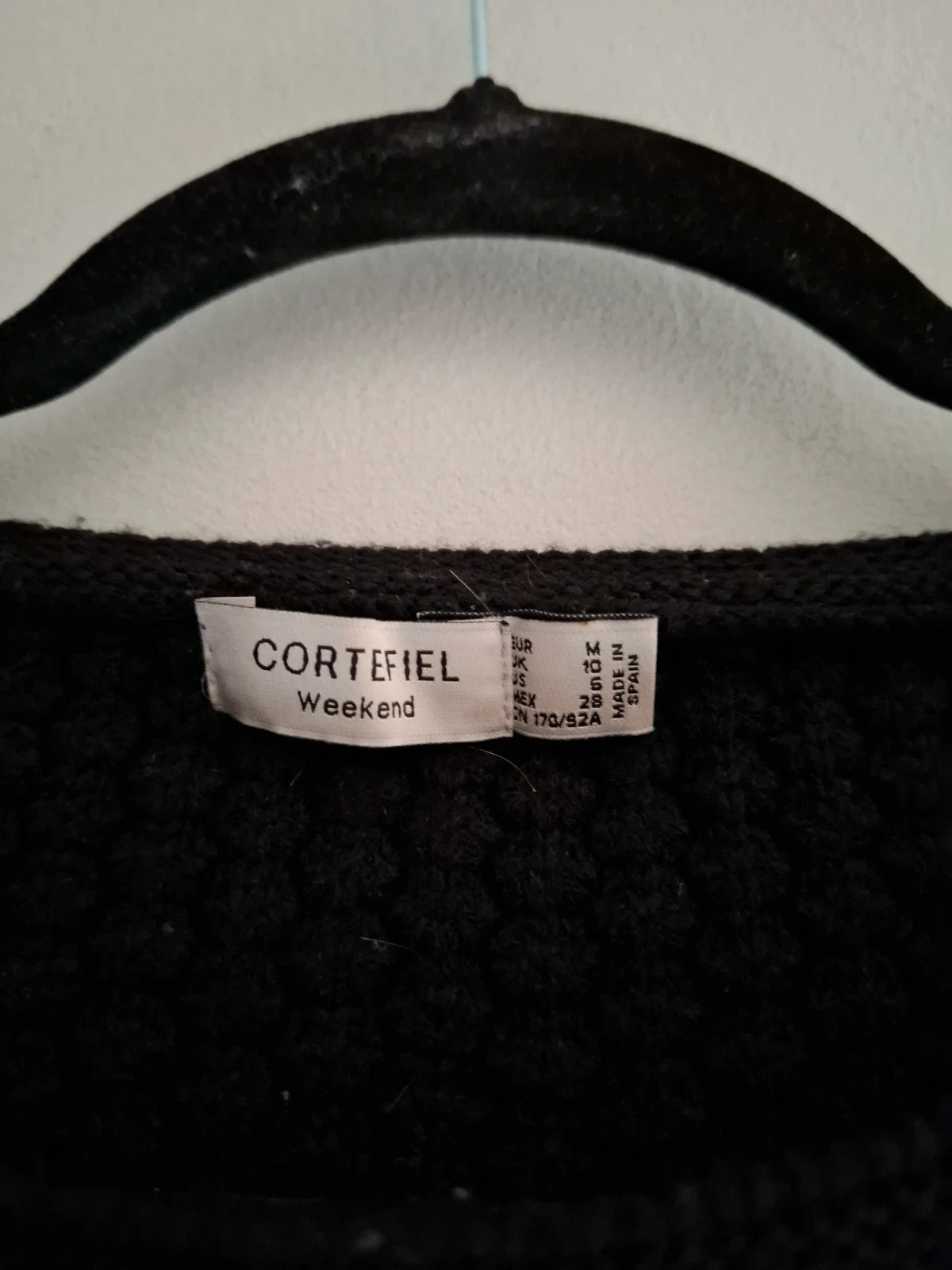 Jersey de punto negro Cortefiel M – Cortefiel – taille M / 38 / 10 3