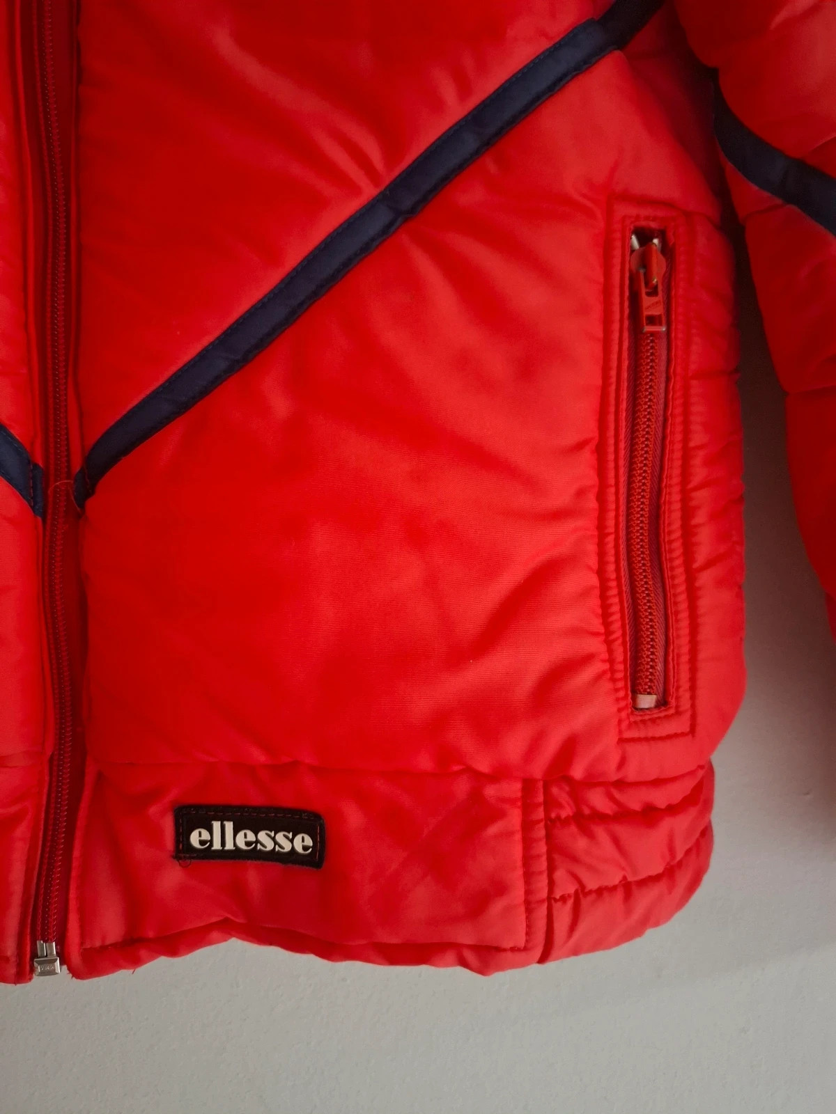 Chaqueta acolchada Ellesse Vintage Roja – Ellesse – taille S / 36 / 8 2