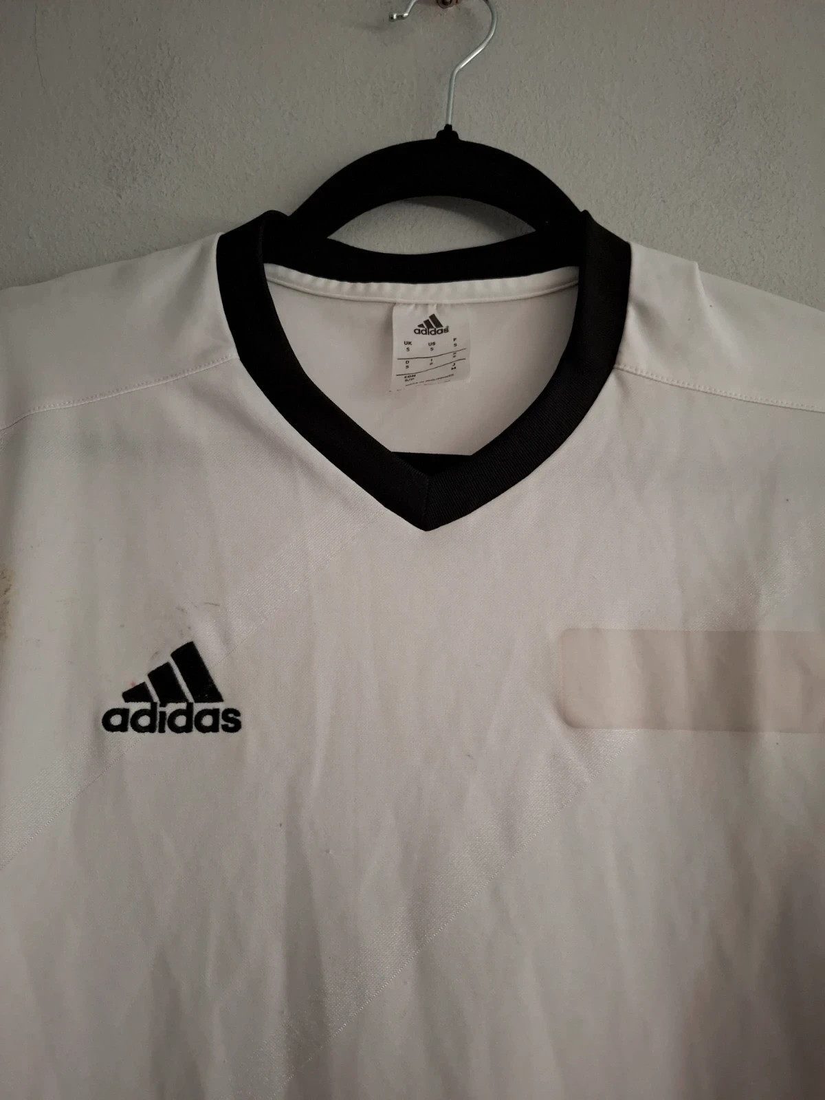 Camiseta Deportiva Adidas Climalite (Blanco y Negro) – adidas – taille S 2