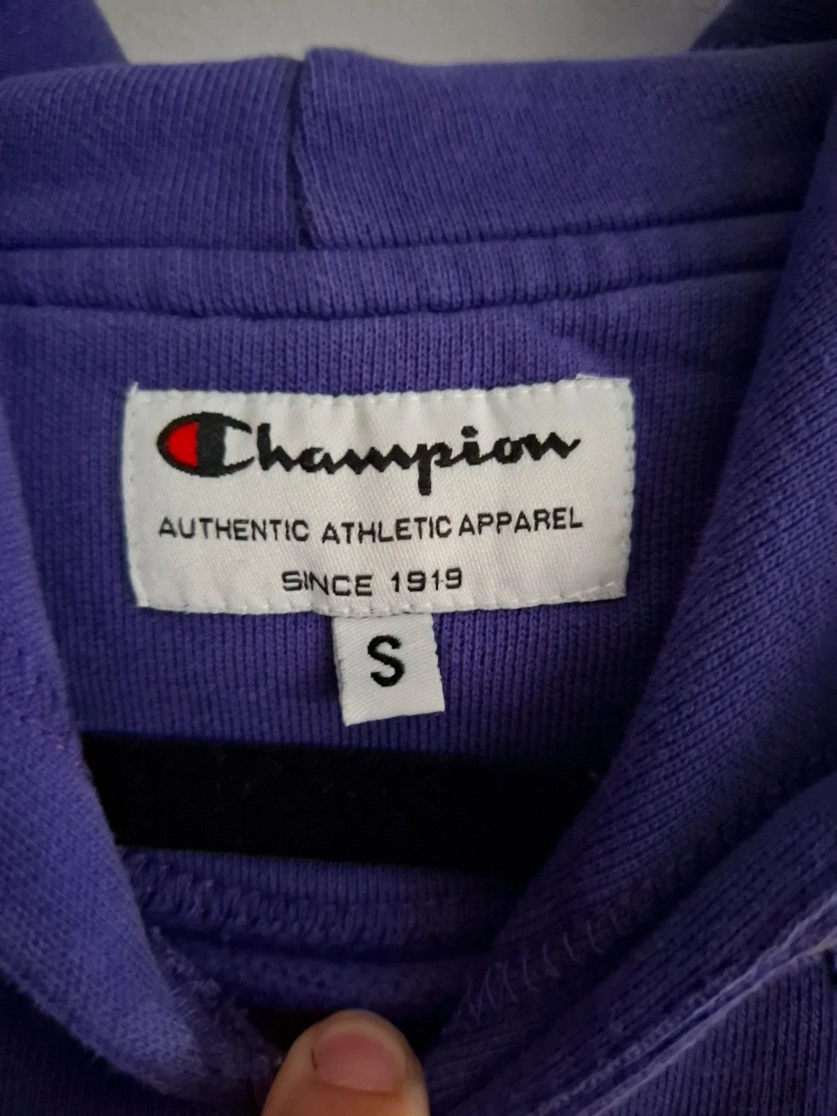Sudadera Con Capucha Champion Morada Niño (Talla S) 🟣 – Champion – taille S 3