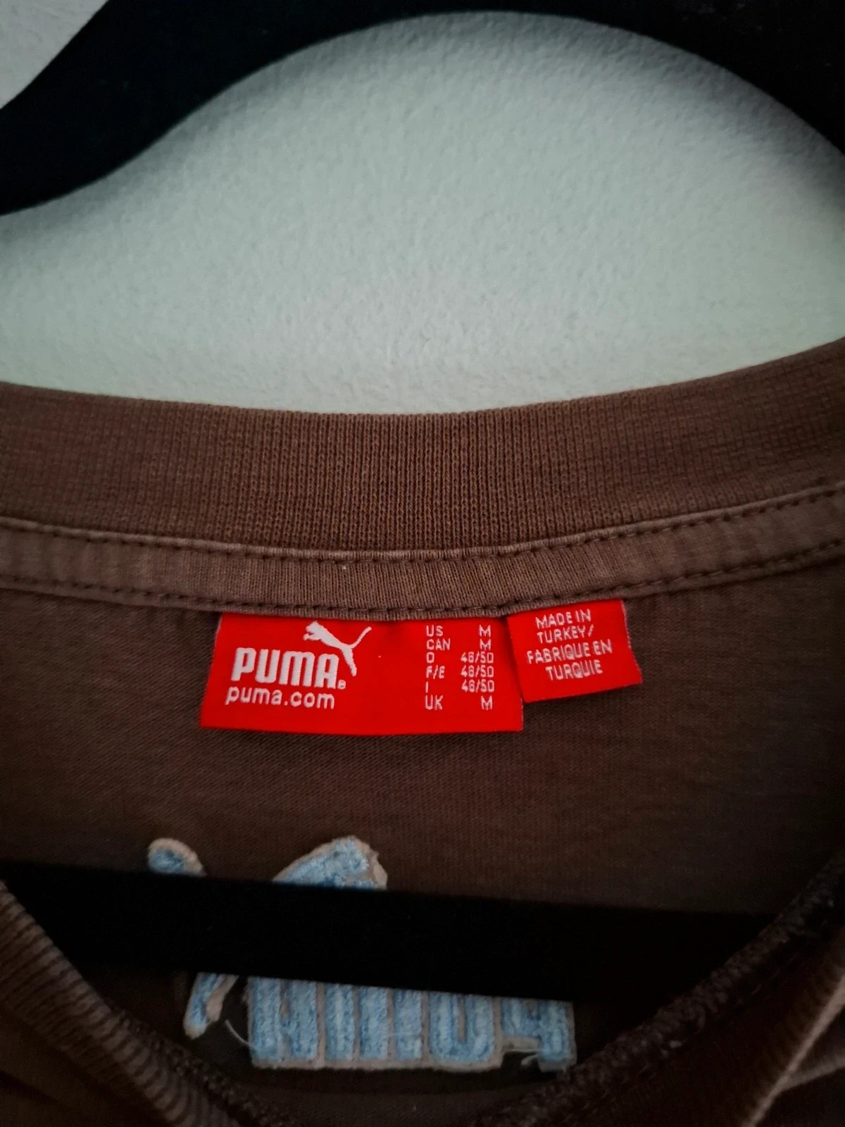 Camiseta Manga Larga Puma Vintage Marrón 🤎 - Talla M – Puma – taille M 3