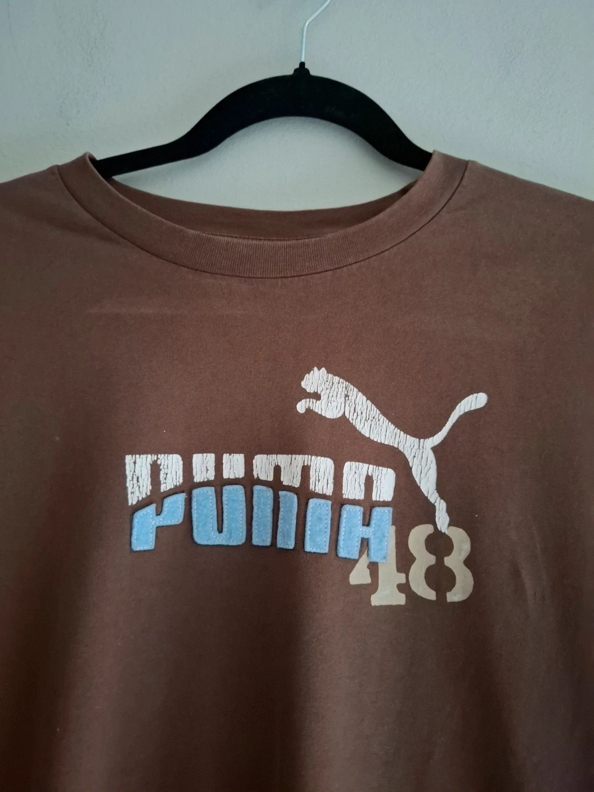 Camiseta Manga Larga Puma Vintage Marrón 🤎 - Talla M – Puma – taille M 2
