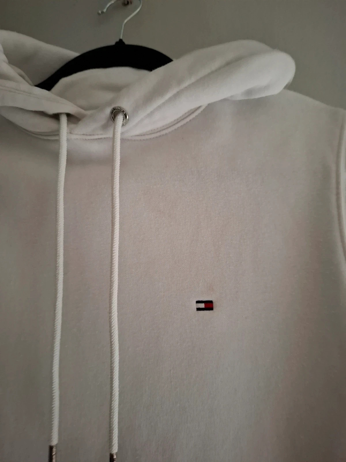 Sudadera con Capucha Tommy Hilfiger Original Blanca - Talla XS – Tommy Hilfiger – taille XS 2