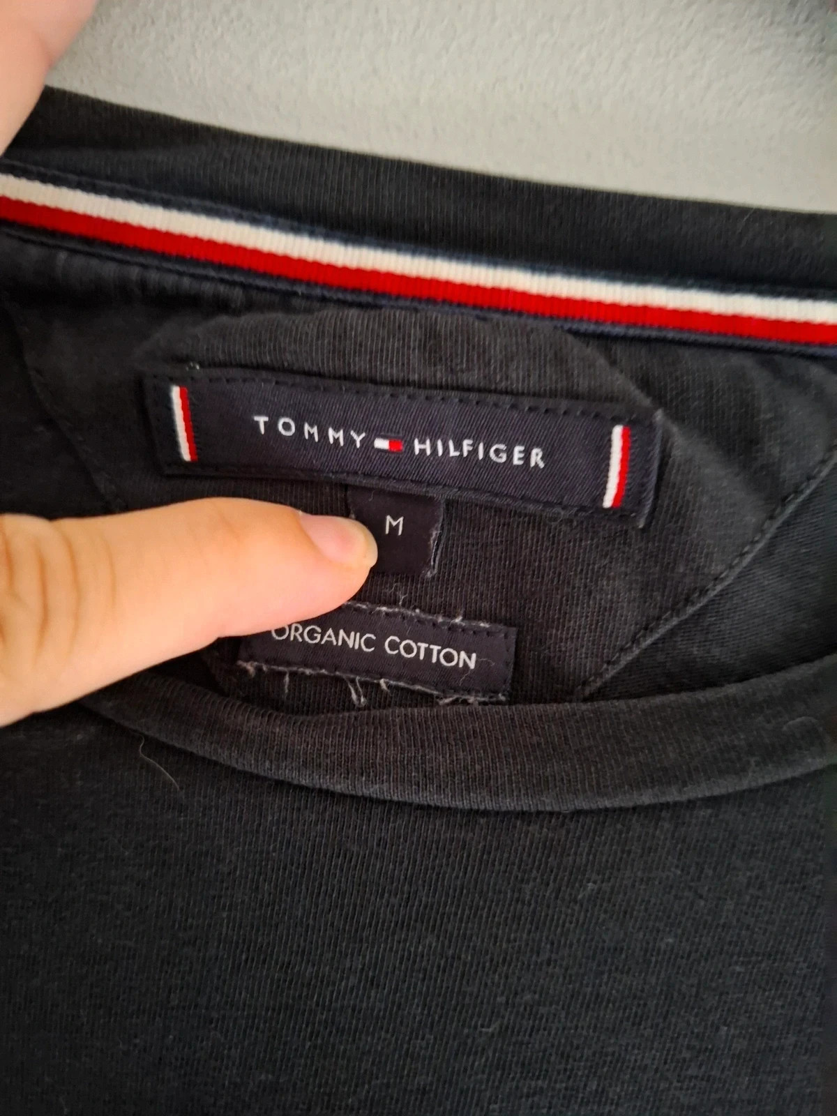 Camiseta Tommy Hilfiger Negra - Talla M – Tommy Hilfiger – taille M 3