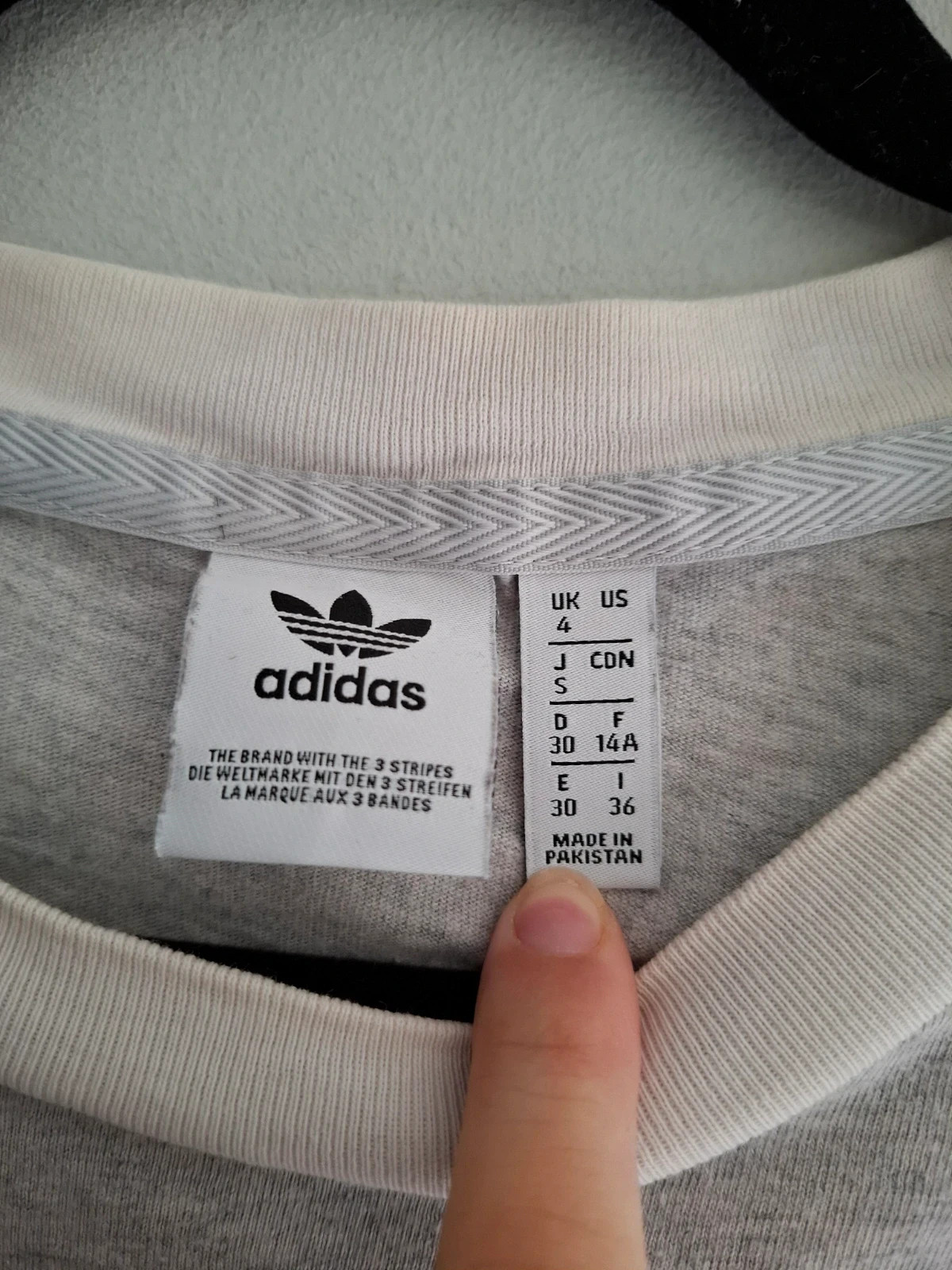 Camiseta Adidas Originals Gris 👟 (Talla XS / 34) – adidas – taille XS / 34 / 6 3