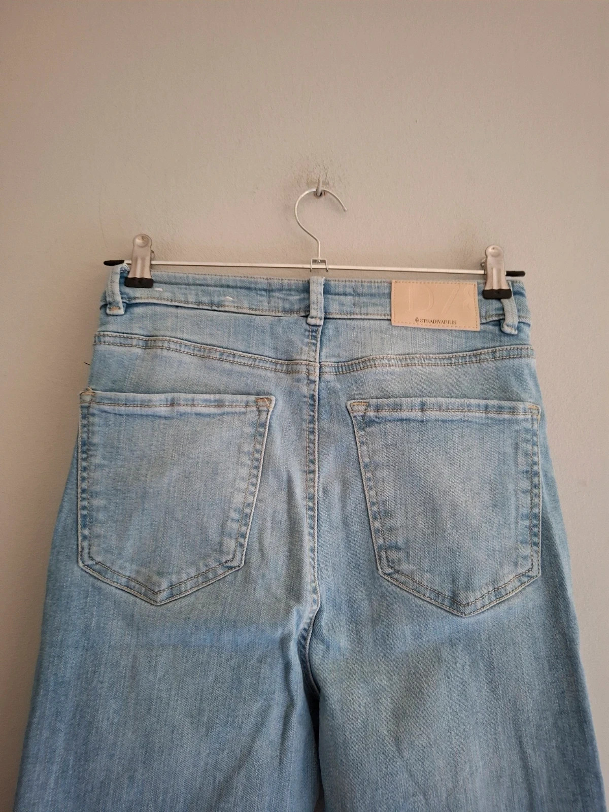 Jeans Campana Stradivarius D78 T.36 – Azul Claro Retro – Stradivarius – taille S / 36 / 8 5