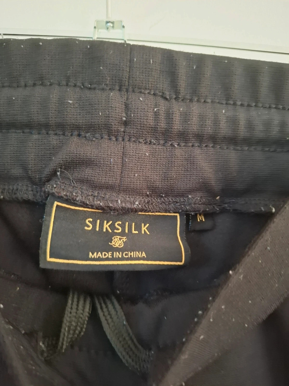 Pantalón de Chándal SikSilk Negro – Detalles Laterales / Talla M – Siksilk – taille M 3
