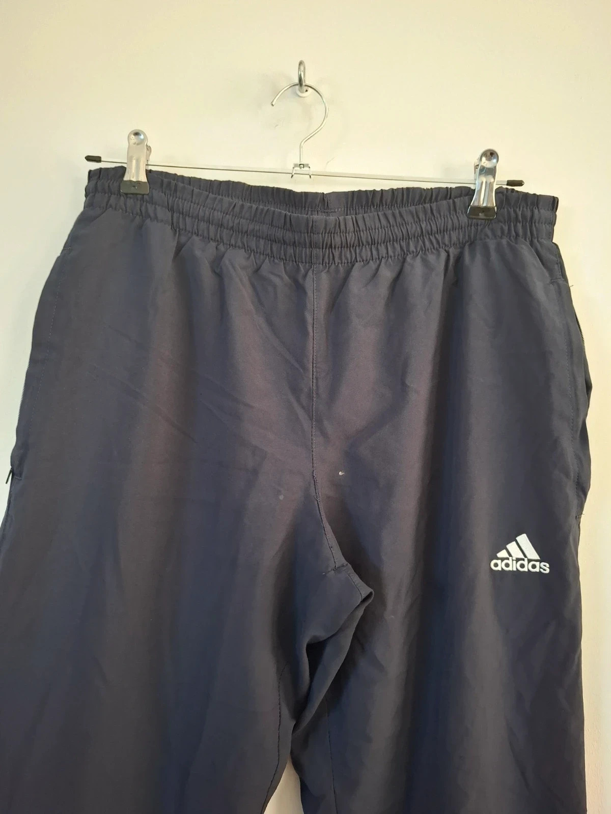 Pantalón de Chándal Adidas Azul Marino – Vintage / Talla S – adidas – taille S 2