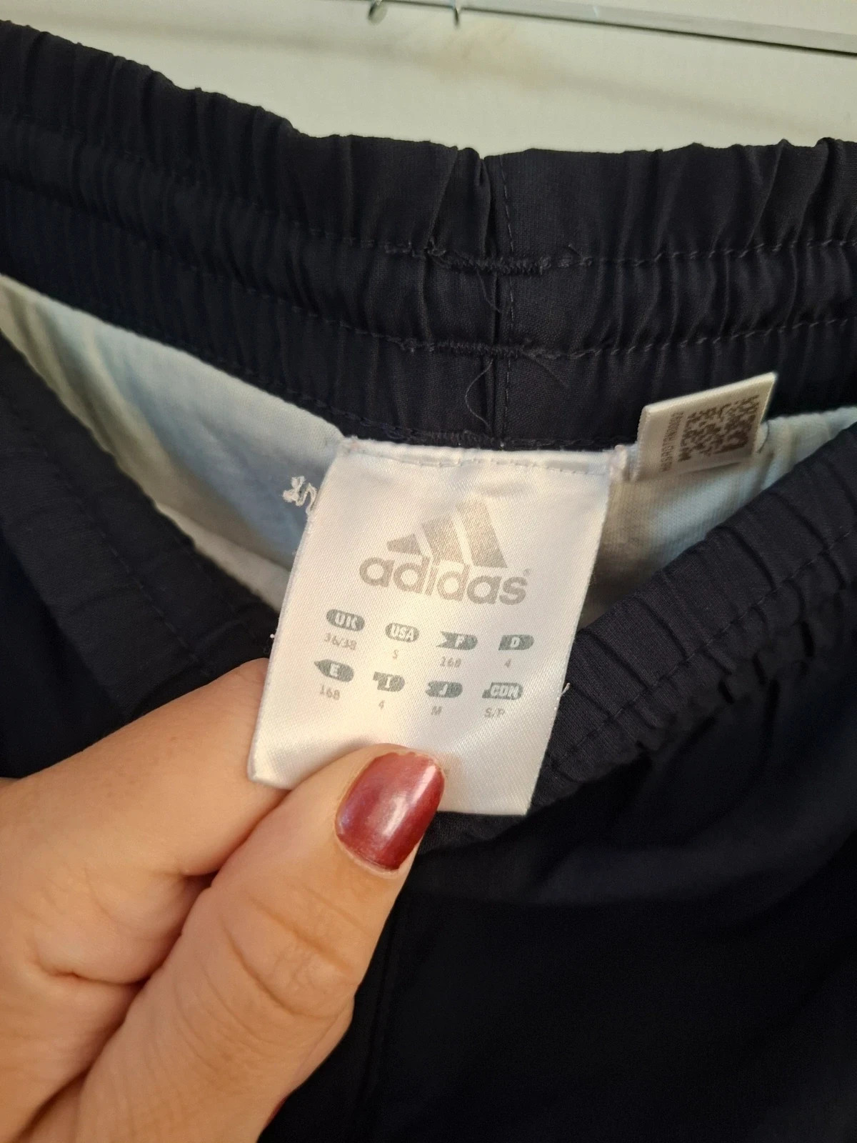 Pantalón de Chándal Adidas Azul Marino – Vintage / Talla S – adidas – taille S 4