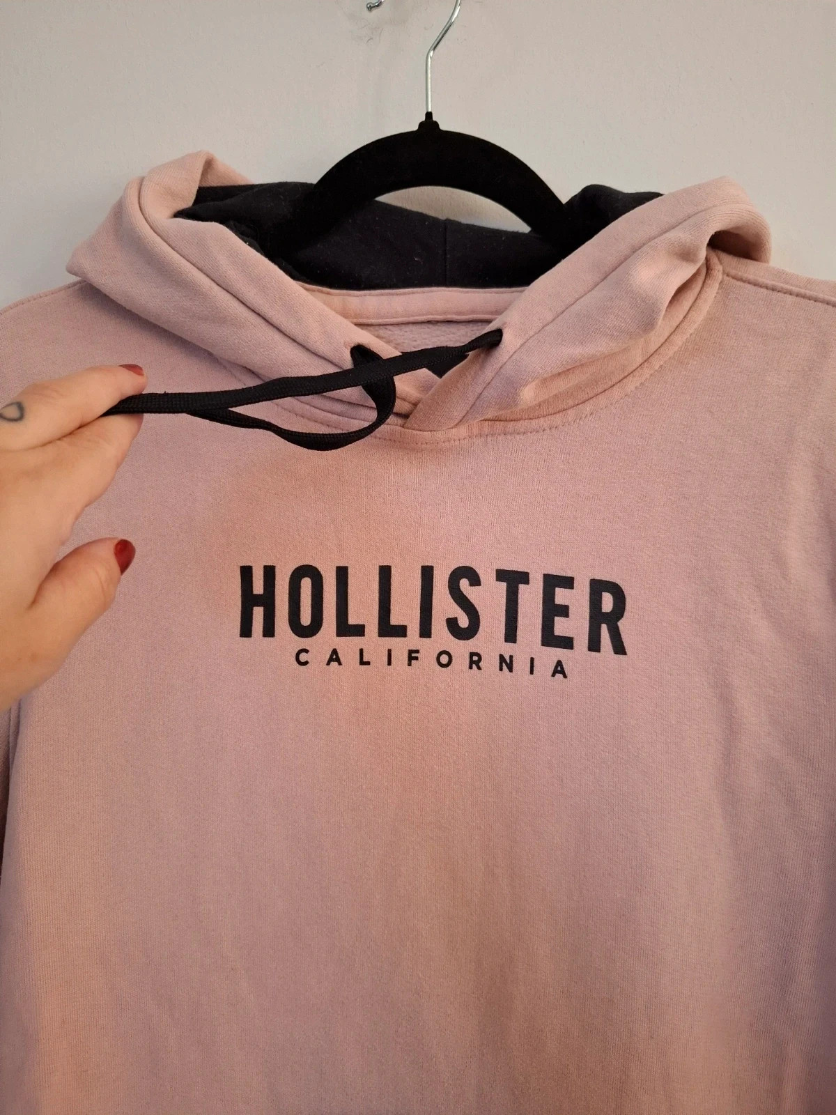Sudadera Hollister Tie-Dye / Degradado Rosa y Gris con Capucha – Hollister – taille S 2