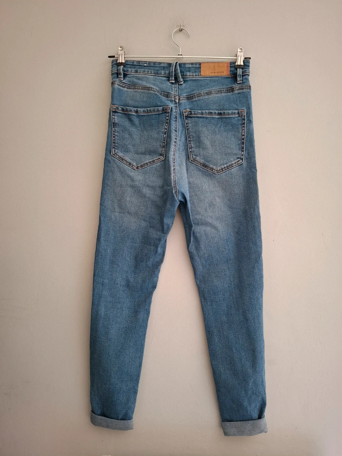 Vaqueros Stradivarius Skinny Super High Waist - Talla 36 – Stradivarius – taille S / 36 / 8 4