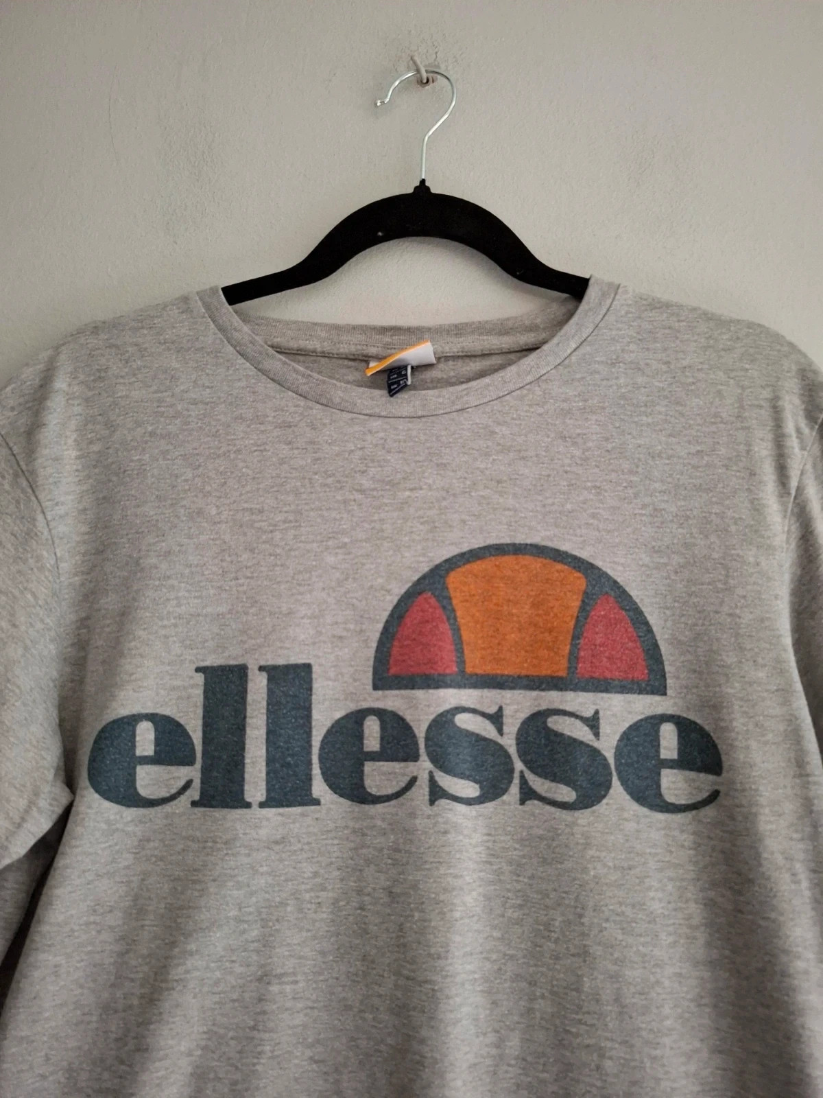 Camiseta gris Ellesse logo frontal 👕 Talla M / EU 38 – Ellesse – taille M 2