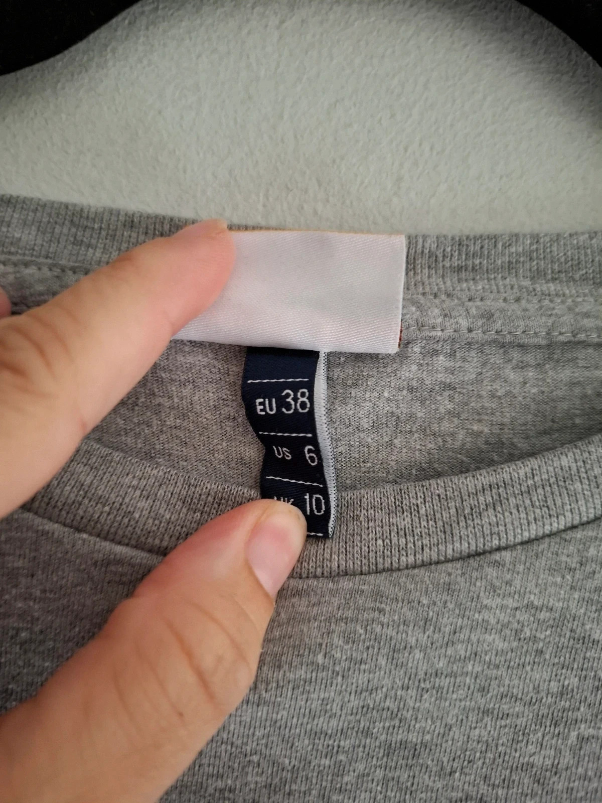 Camiseta gris Ellesse logo frontal 👕 Talla M / EU 38 – Ellesse – taille M 3