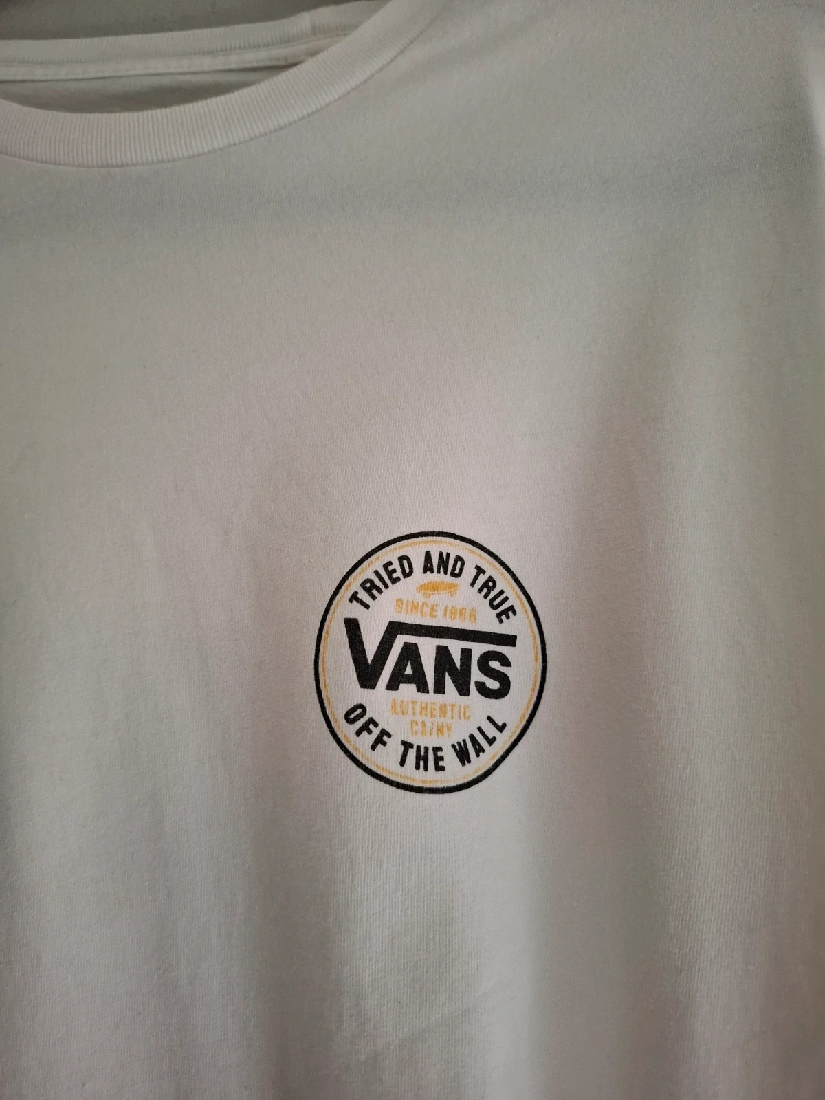Camiseta Blanca VANS Off The Wall Talla M (Classic Fit) – Vans – taille M 2