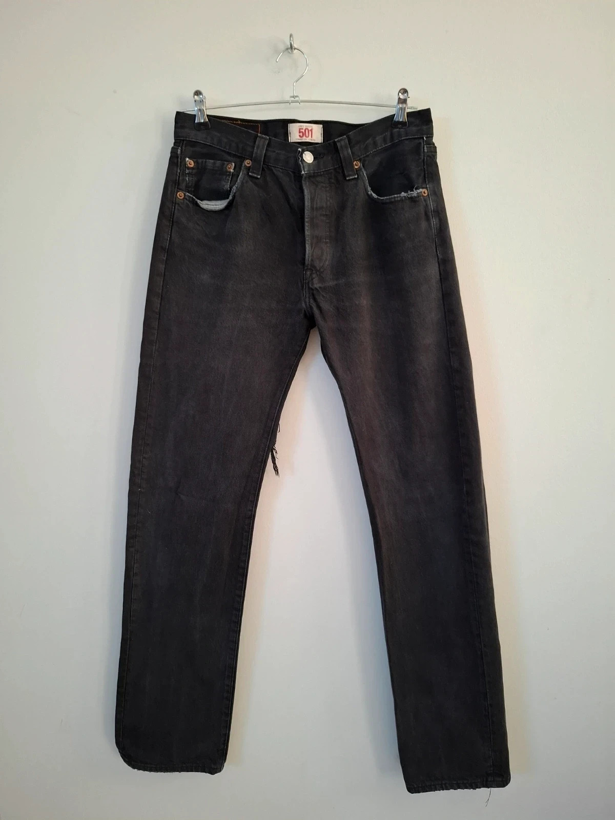 Levi's 501 Original Estilo Distressed / Grunge, Talla W30 L34