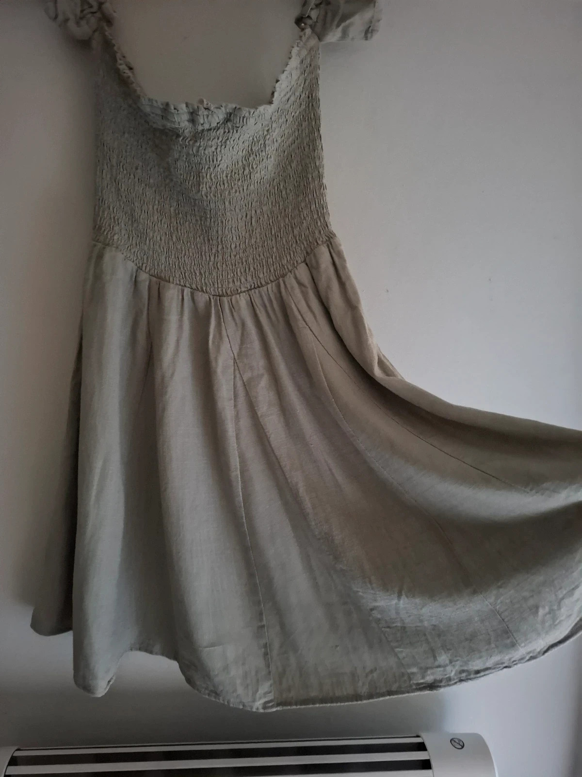 Vestido Lino verde Stradivarius M – Stradivarius – taille M / 38 / 10 5
