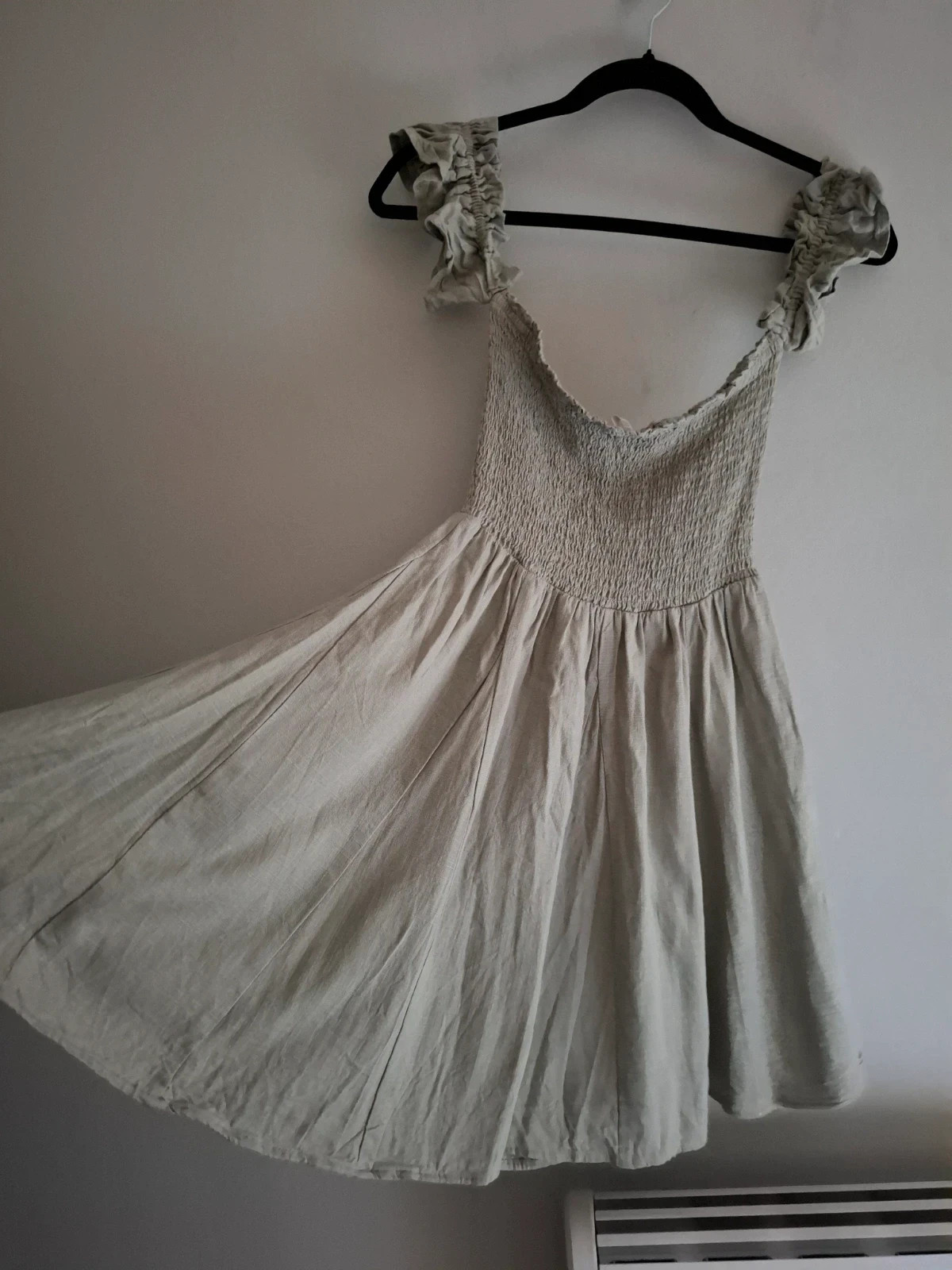Vestido Lino verde Stradivarius M – Stradivarius – taille M / 38 / 10 2