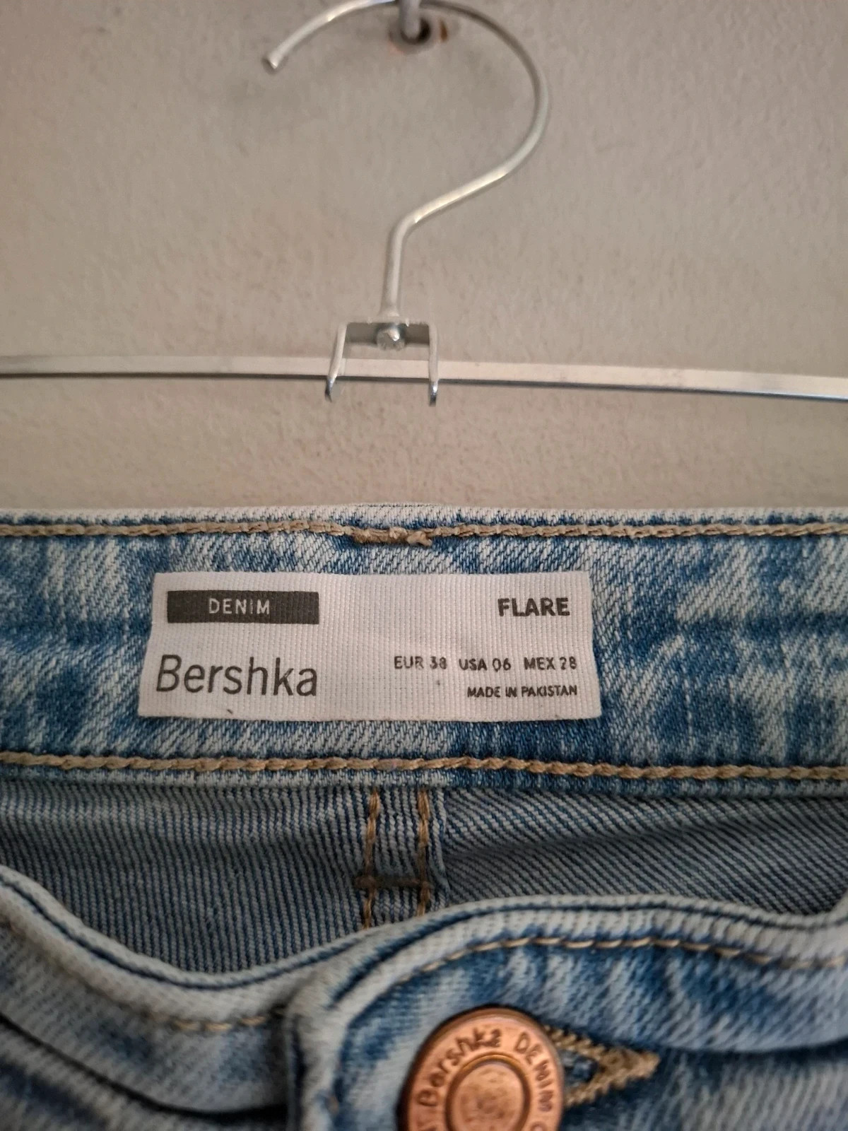 Jeans Flare Bershka T.38 – Vaqueros Campana Tiro Alto – Bershka – taille M / 38 / 10 3