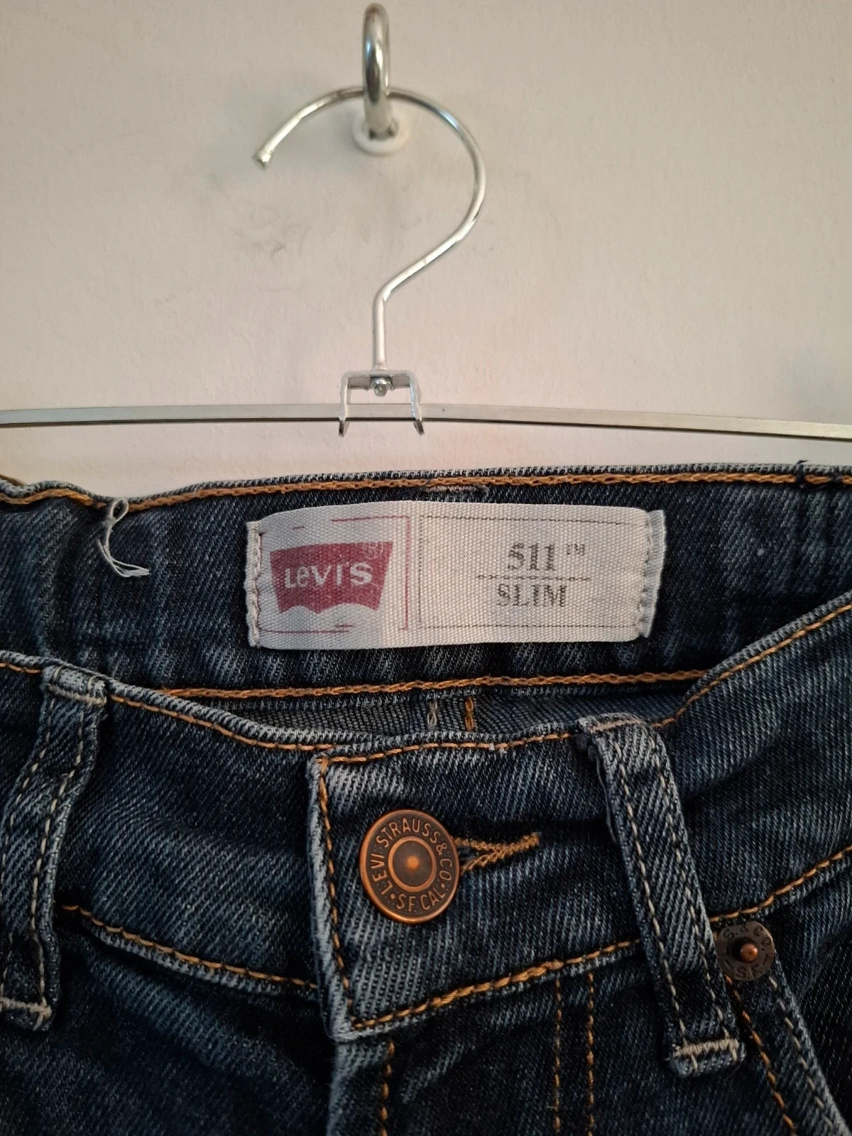 Vaqueros Levi's 511 Slim Originales - Talla 14 (Niño/Juvenil) – Levi Strauss & Co. – taille 14 ans / 164 cm 3