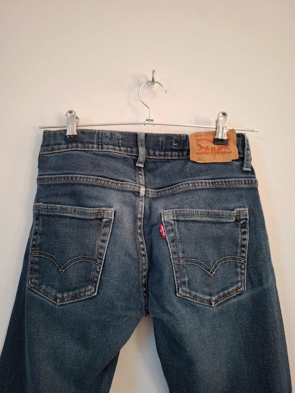 Vaqueros Levi's 511 Slim Originales - Talla 14 (Niño/Juvenil) – Levi Strauss & Co. – taille 14 ans / 164 cm 5