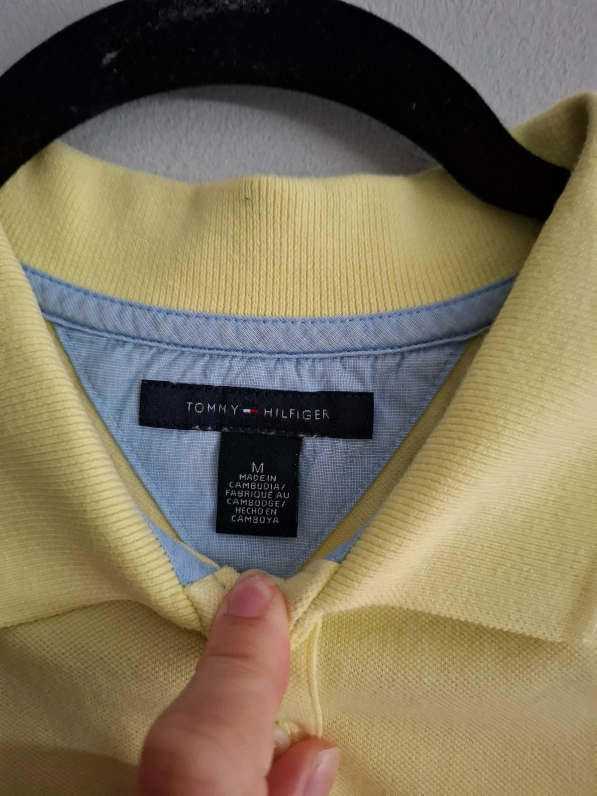 Polo Tommy Hilfiger Verde Lima con Logo (Talla M) – Tommy Hilfiger – taille M / 38 / 10 3