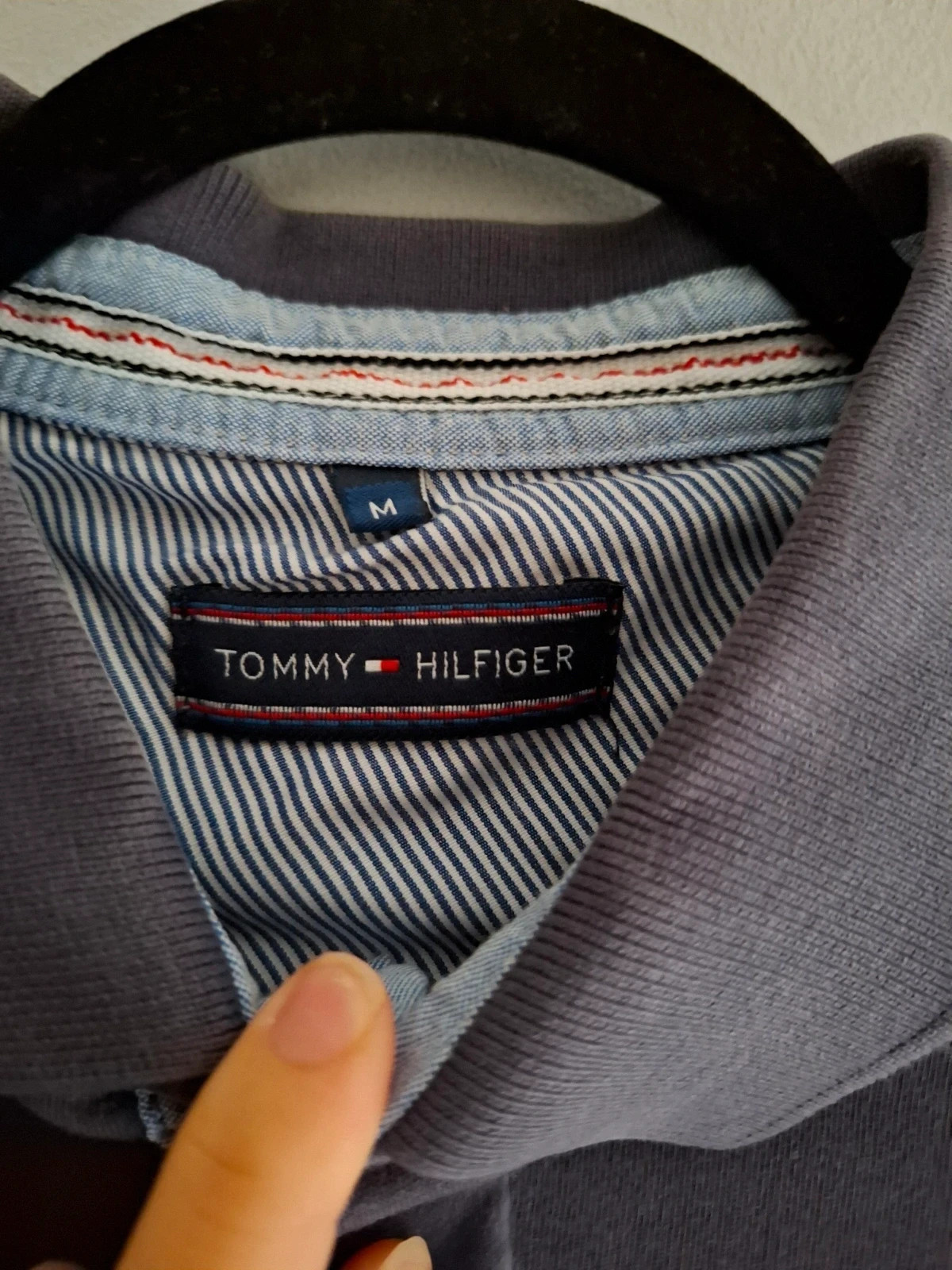 Polo Tommy Hilfiger Original Gris Antracita - Talla M – Tommy Hilfiger – taille M 3