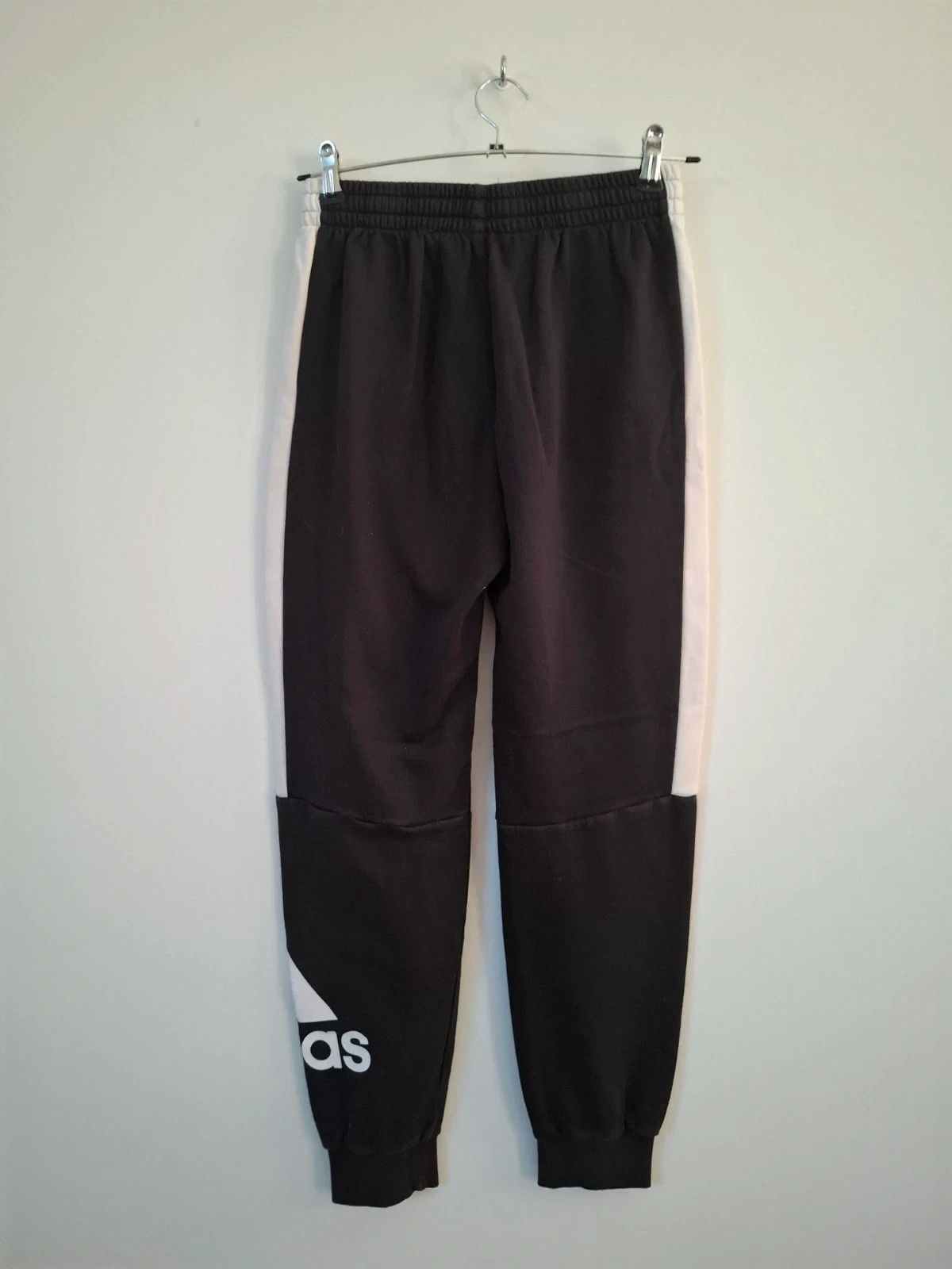 Pantalón de Chándal Adidas Negro/Blanco (Talla 13-14 años / 164cm) – adidas – taille 14 ans / 164 cm 5