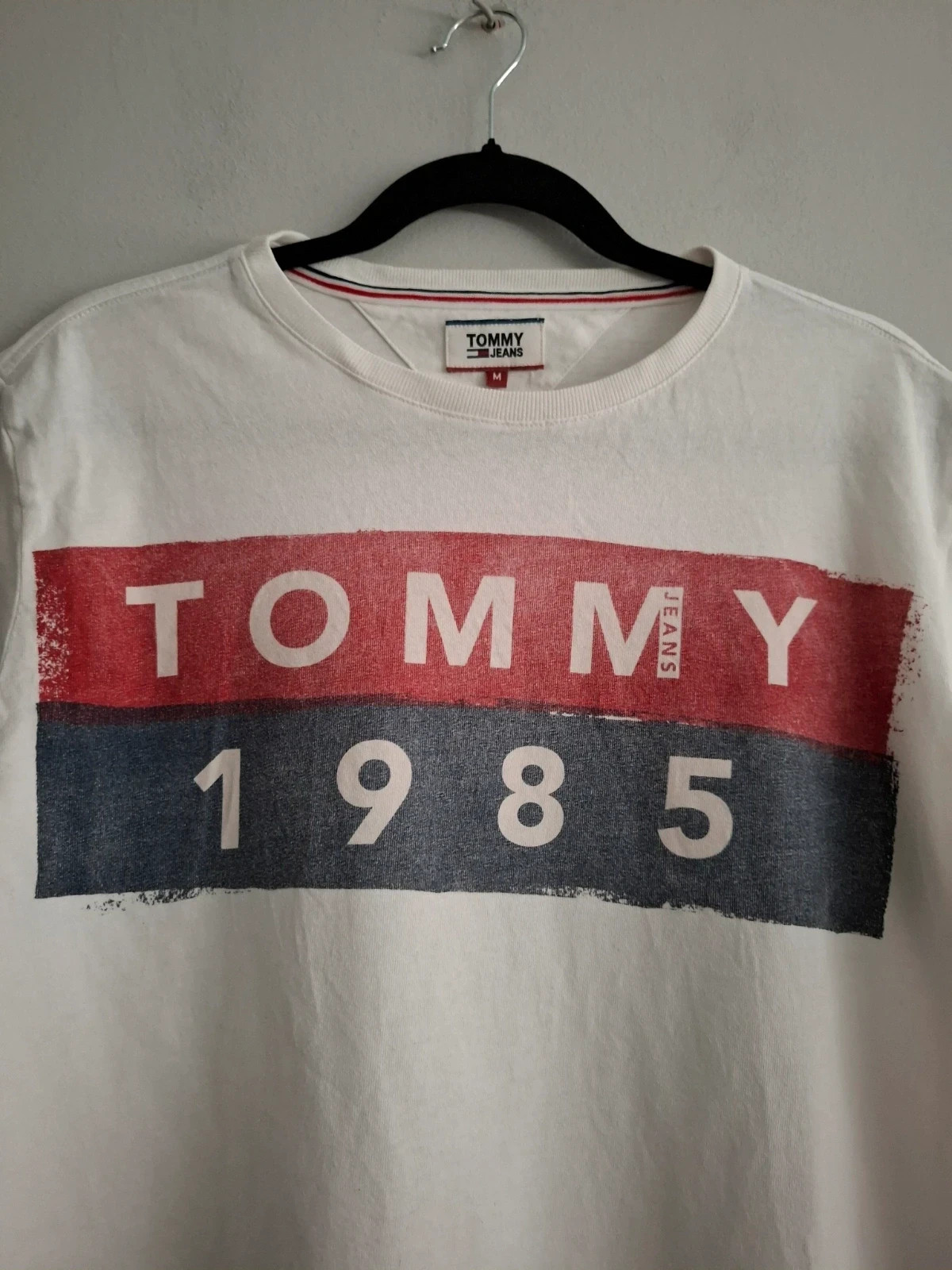 Camiseta Tommy Jeans "1985" Blanca - Talla M – Tommy Jeans – taille M 2