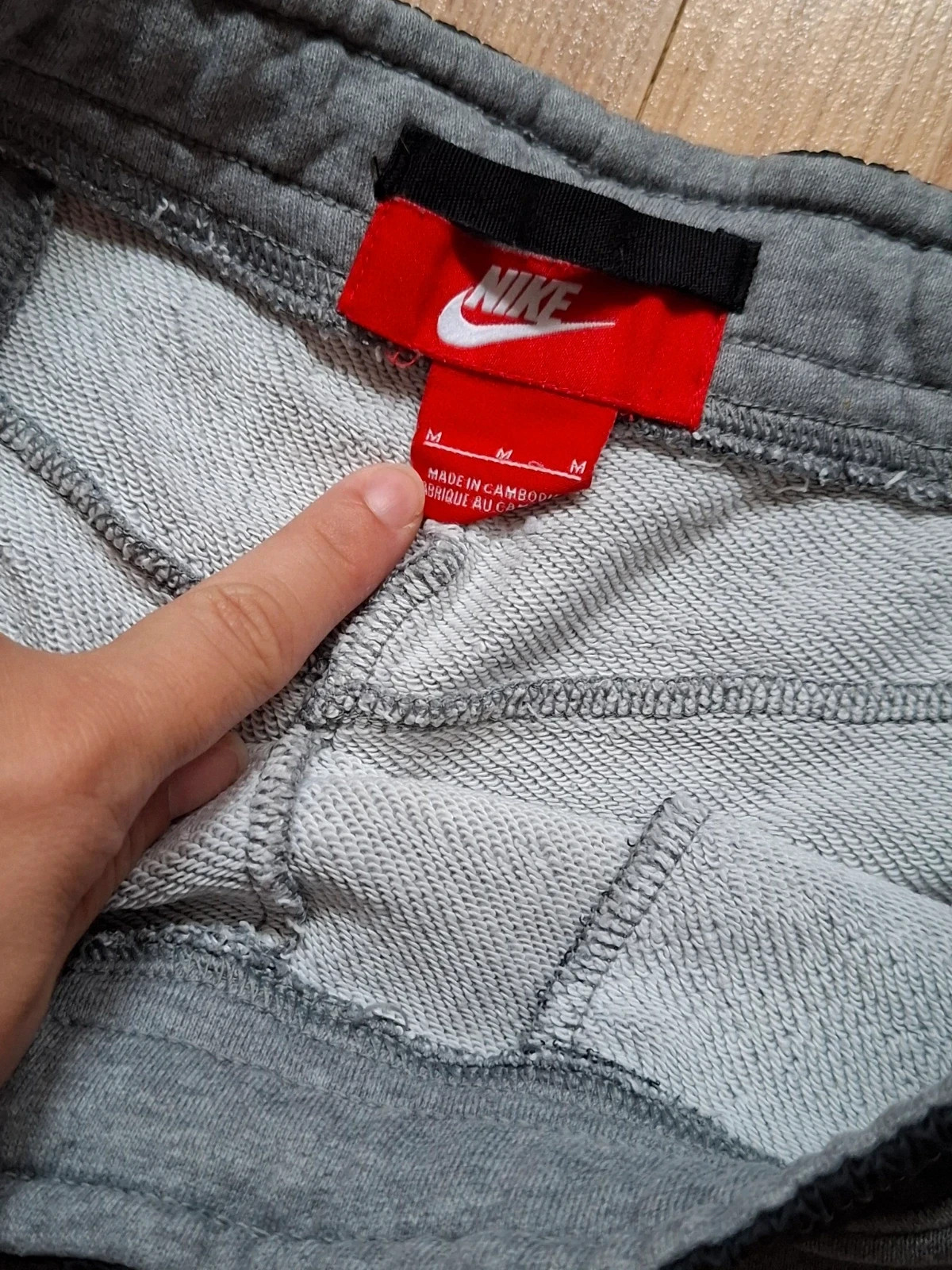 Shorts Nike Algodón Gris M 🩳 – Nike – taille M 3