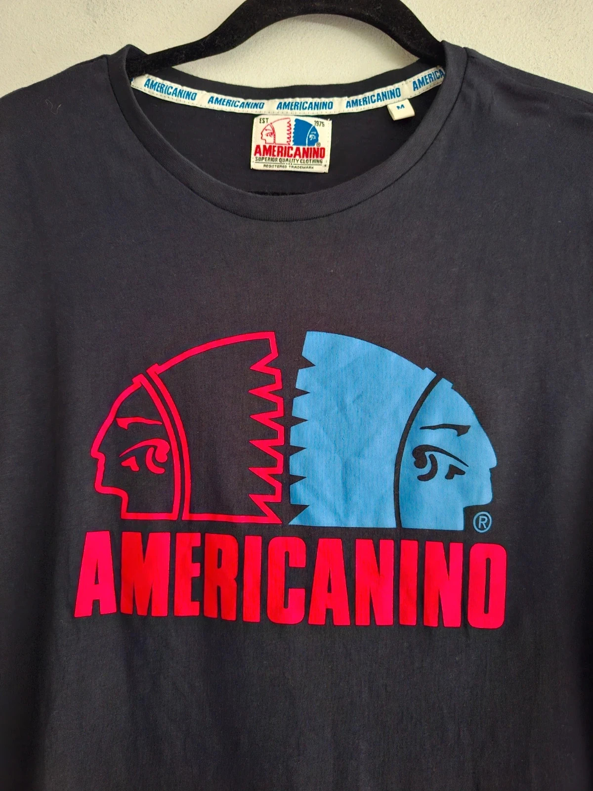 Camiseta negra Americanino vintage logo – Americanino – taille M 3