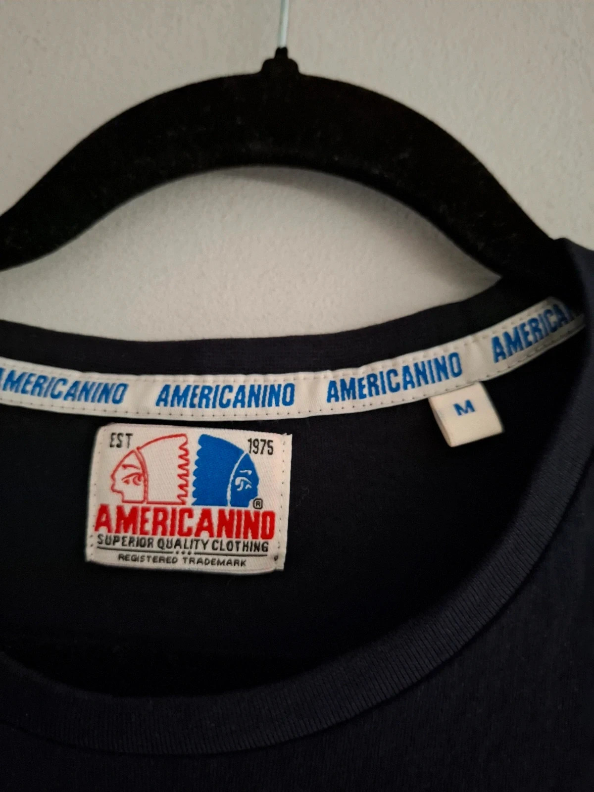 Camiseta negra Americanino vintage logo – Americanino – taille M 2