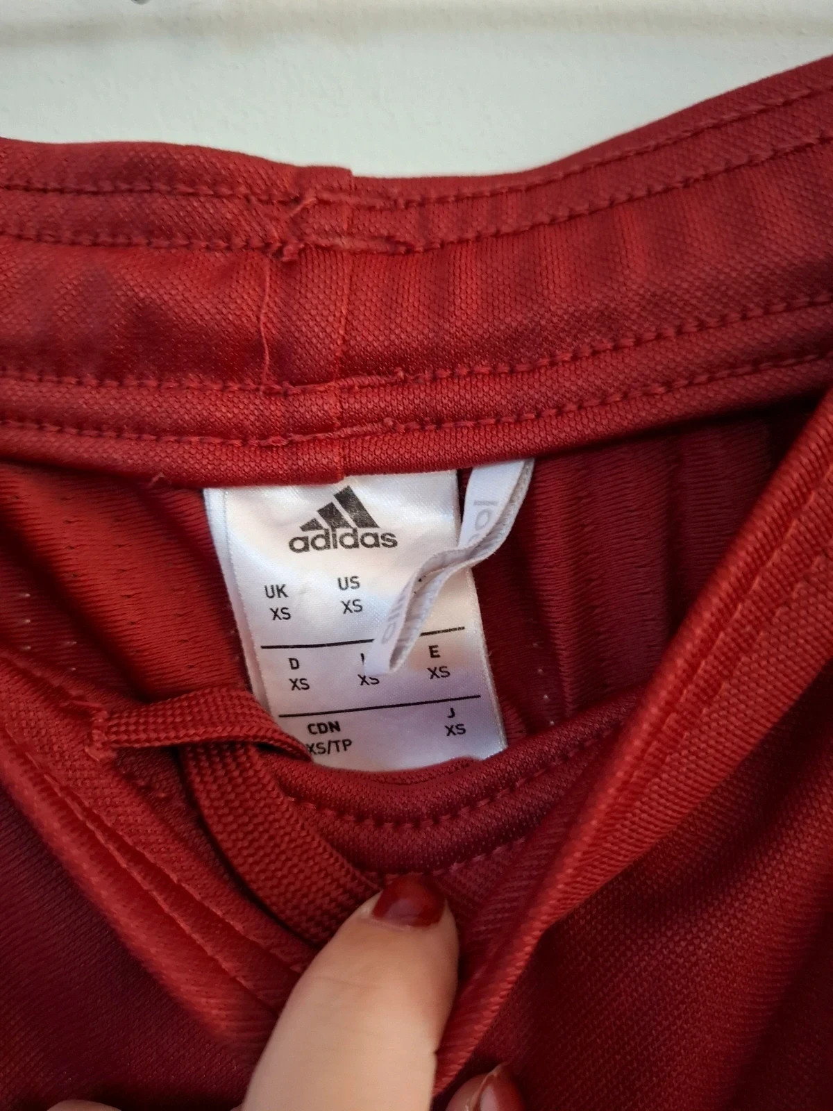 Chándal Adidas Rojo – adidas – taille XS 3