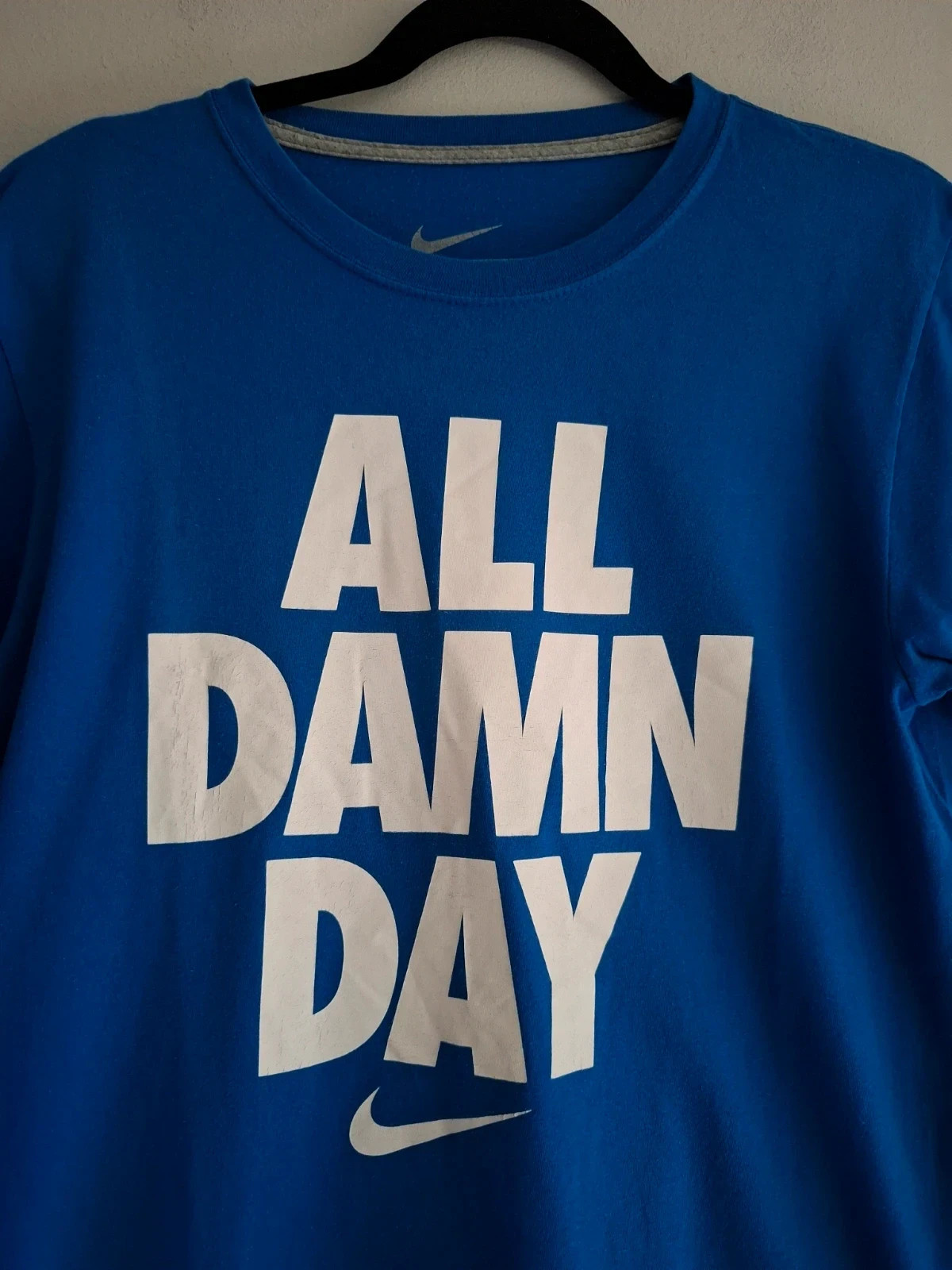 Camiseta Azul Nike "All Damn Day" - Talla S – Nike – taille S 2