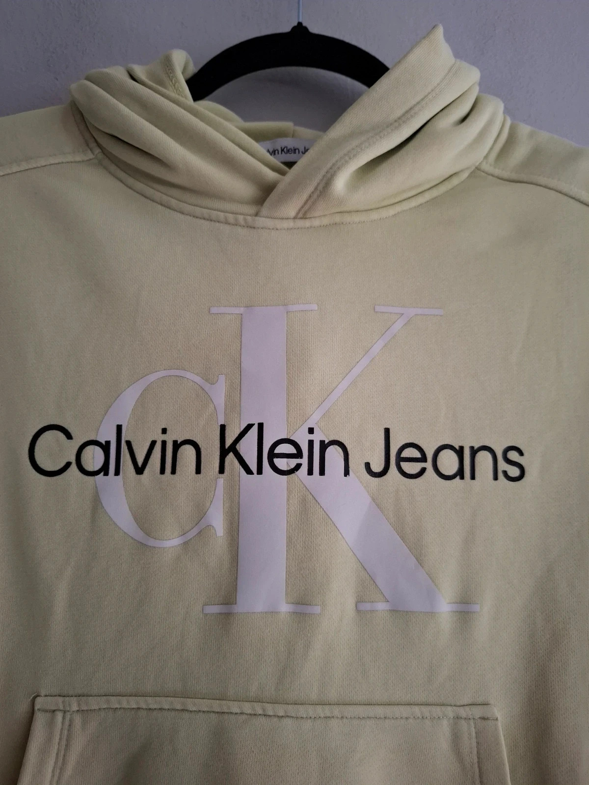 Sudadera Calvin Klein Jeans Verde Lima - Talla 14 – Calvin Klein Jeans – taille 14 ans / 164 cm 2