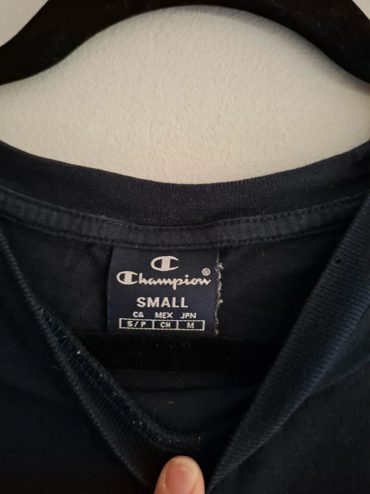 Camiseta básica Champion azul marino - Talla S 🌟 – Champion – taille S 4