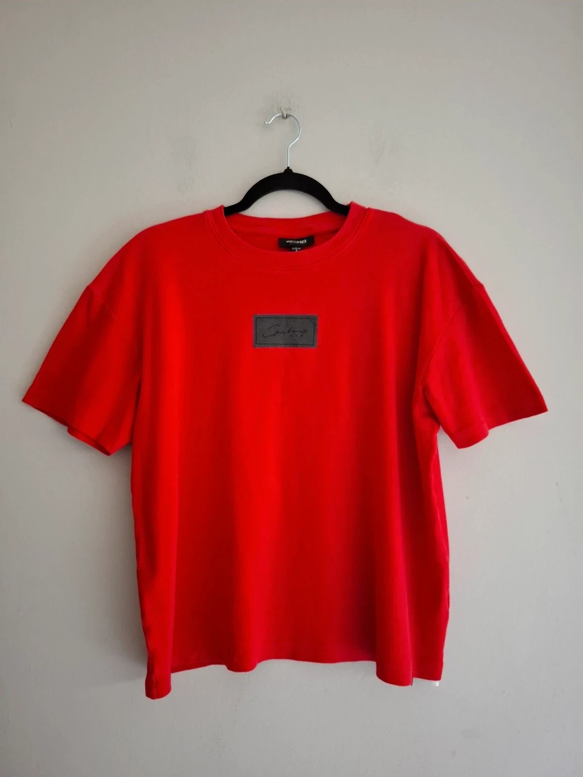 Camiseta Roja Icono "Racing Red" - Relaxed Fit - Talla S – Icono – taille S / 36 / 8