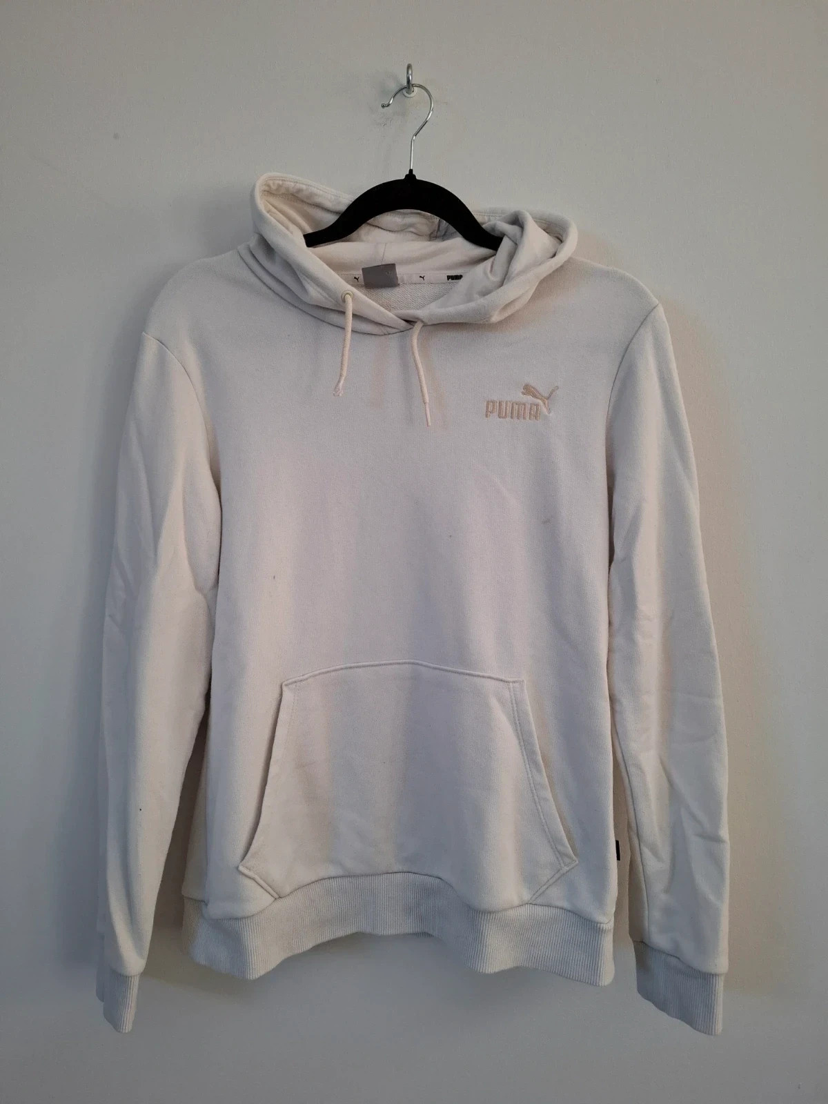 Sudadera con Capucha PUMA Blanca • Talla M – Puma – taille M / 38 / 10