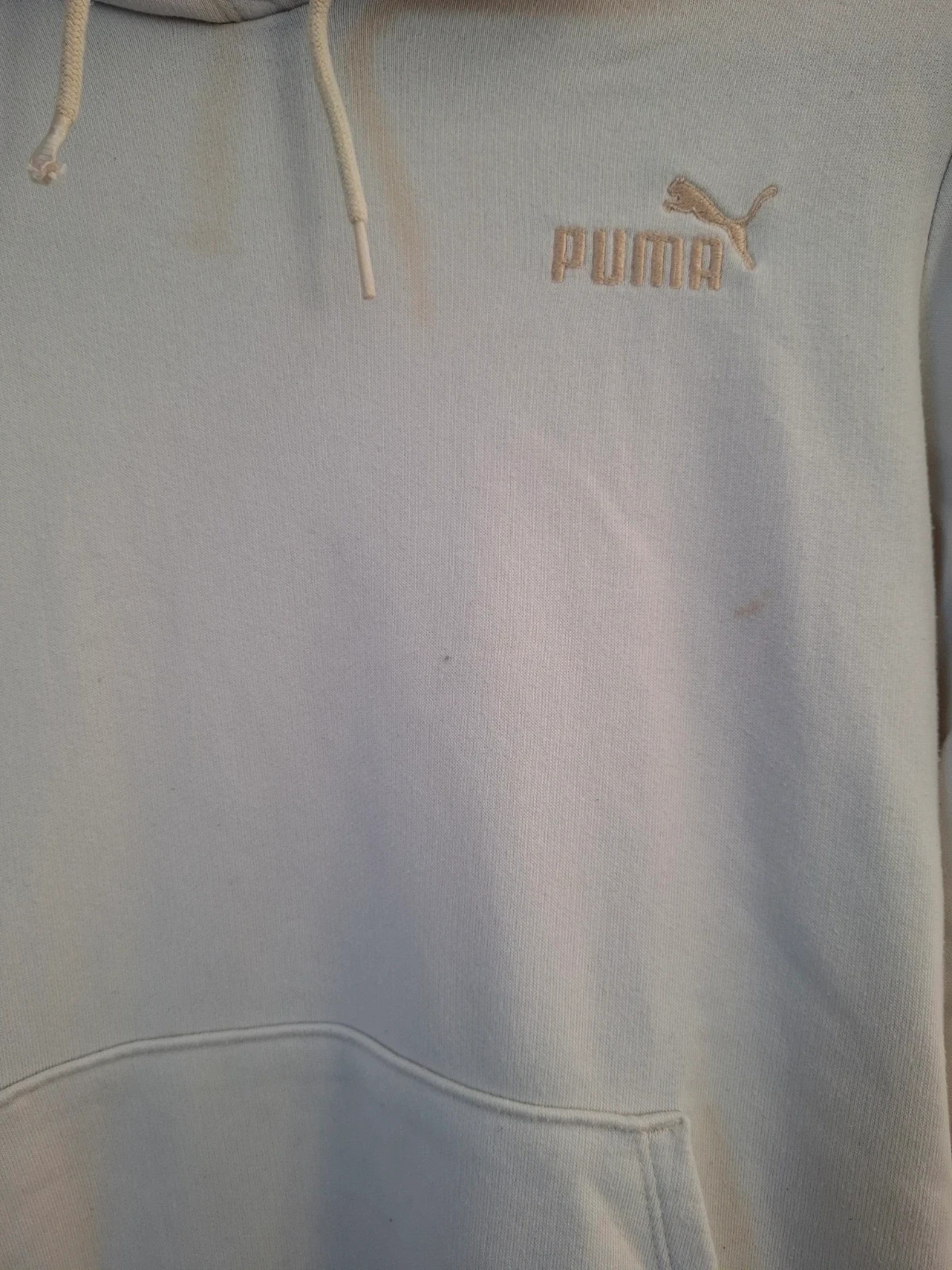 Sudadera con Capucha PUMA Blanca • Talla M – Puma – taille M / 38 / 10 3