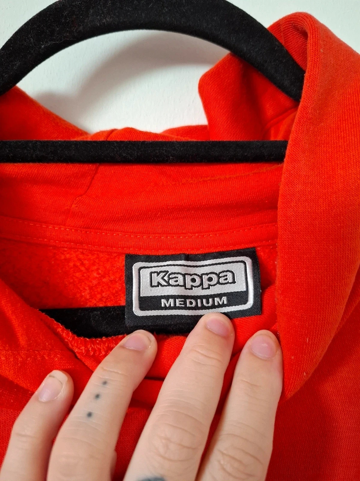 Sudadera con Capucha Kappa Roja y Gris – Talla M – Kappa – taille M 3