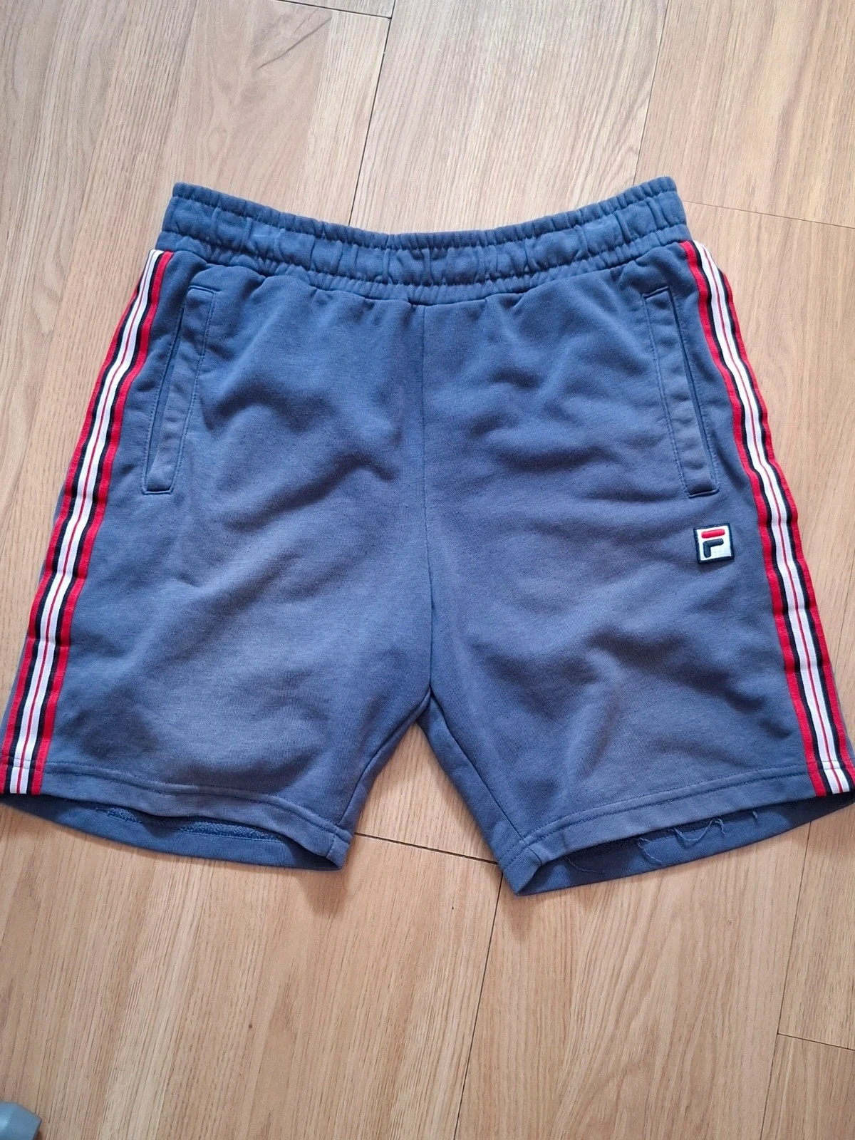 Shorts de chándal FILA Azul Marino Rayas Laterales Talla M – FILA – taille M