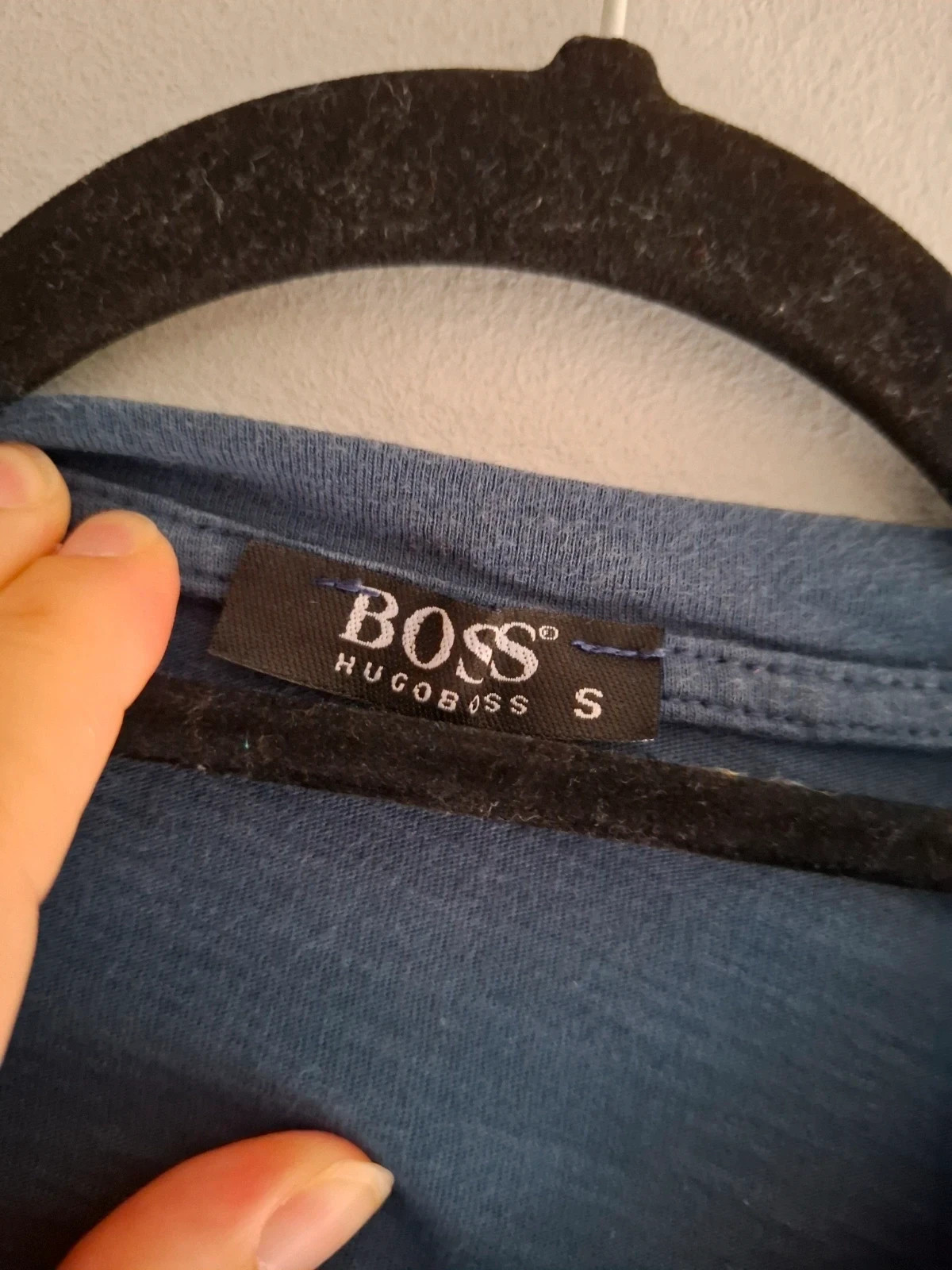 Camiseta Hugo Boss Azul Grisáceo - Talla S – Hugo Boss – taille S 3