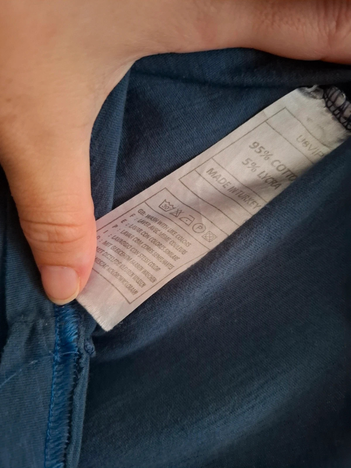 Camiseta Hugo Boss Azul Grisáceo - Talla S – Hugo Boss – taille S 4