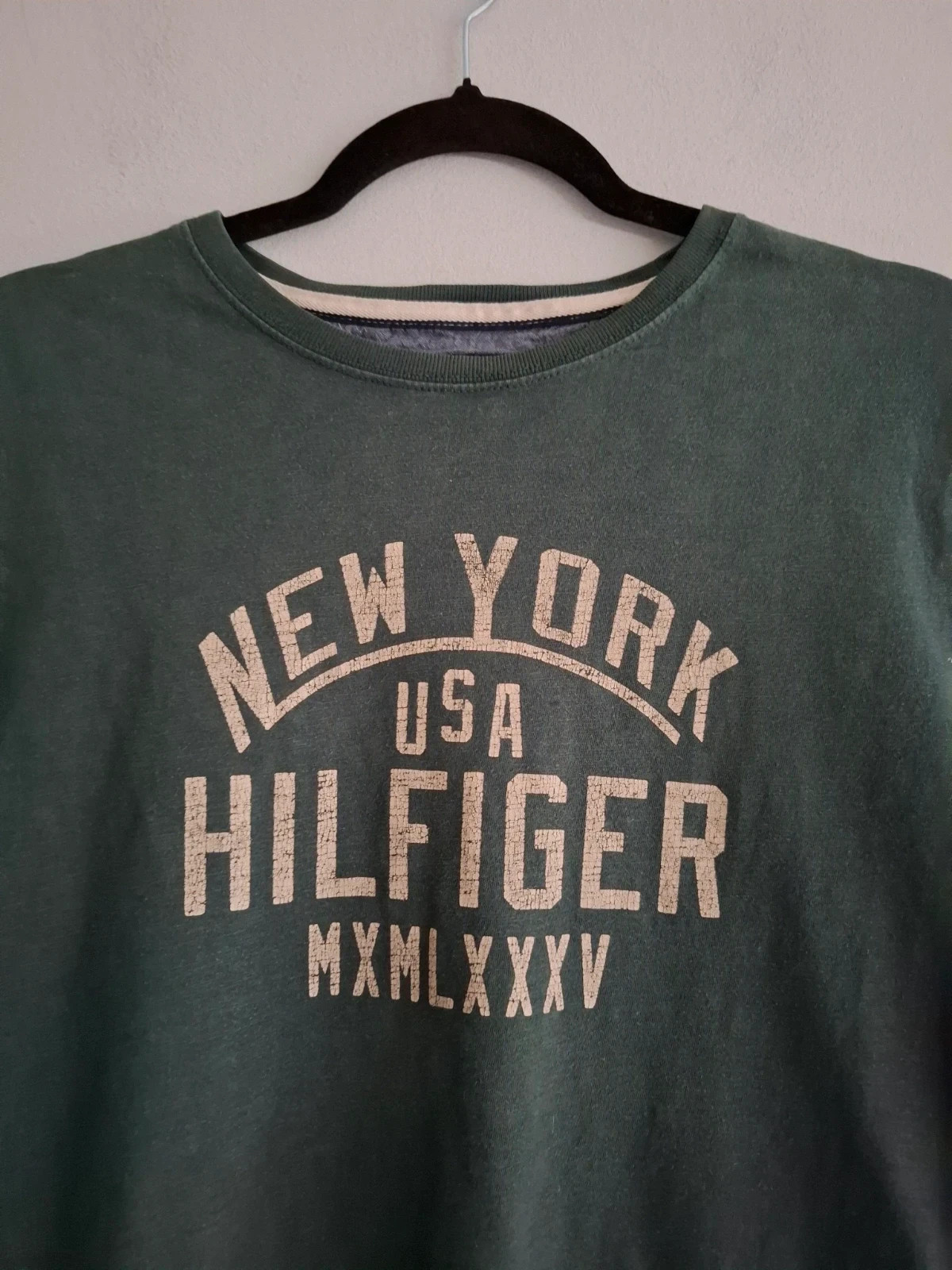 Camiseta Tommy Hilfiger Verde Caqui - Talla S – Tommy Hilfiger – taille S 2