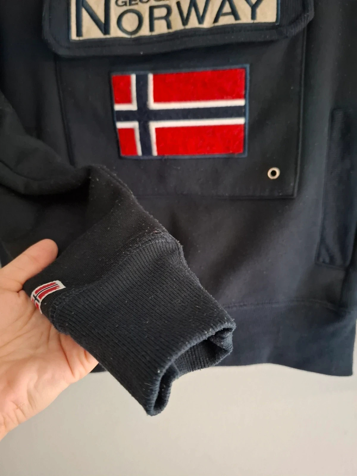Sudadera Geographical Norway Azul Marino 🇳🇴 Talla S – Geographical Norway – taille S 5