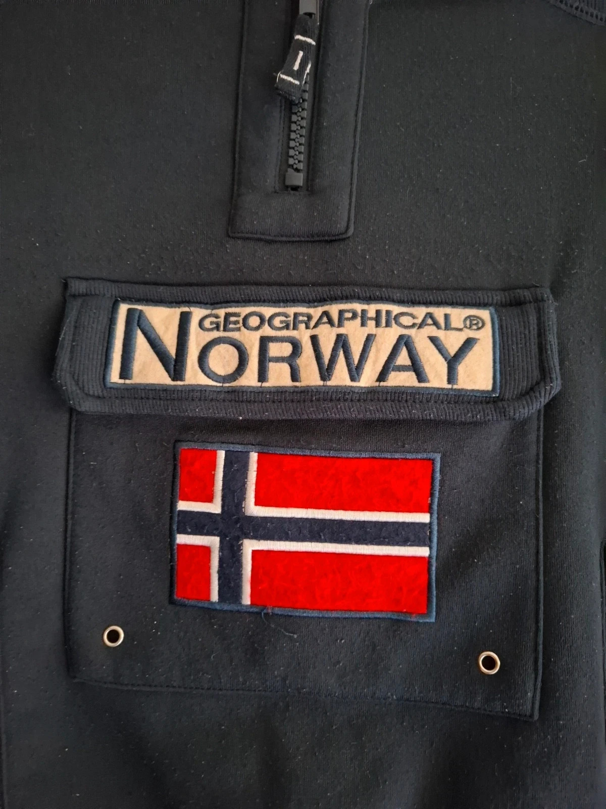Sudadera Geographical Norway Azul Marino 🇳🇴 Talla S – Geographical Norway – taille S 2
