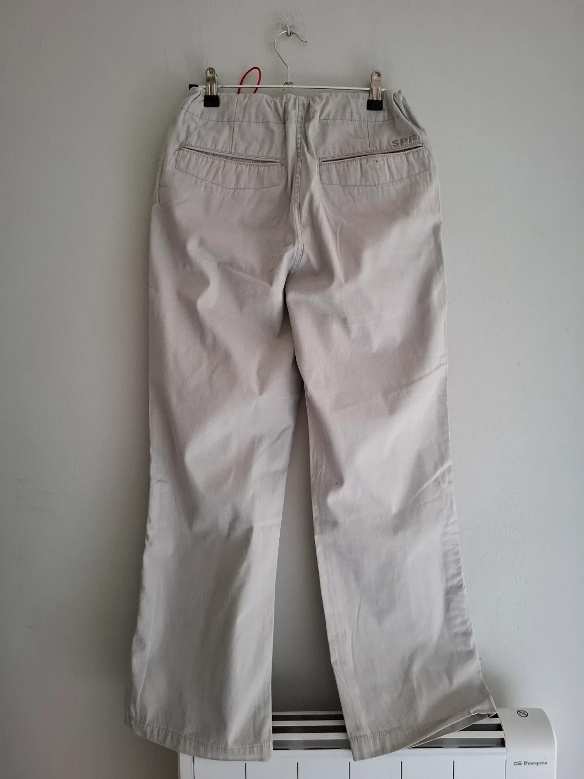 Pantalón Chino Recto Springfield Beige – Talla 38 (EUR) / M – Springfield – taille M 4