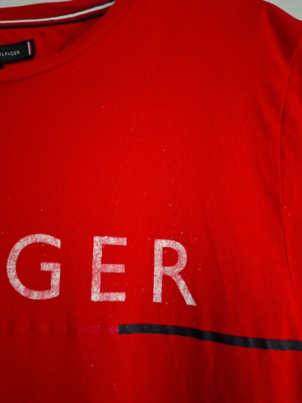 Camiseta Tommy Hilfiger Roja - Talla M – Tommy Hilfiger – taille M 3