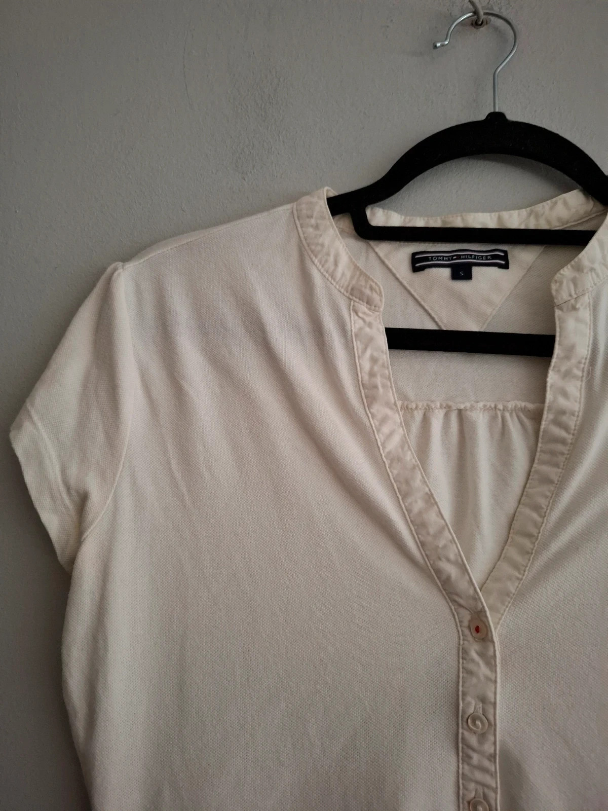 Camiseta / Polo Tommy Hilfiger Beige – Tommy Hilfiger – taille S / 36 / 8 2